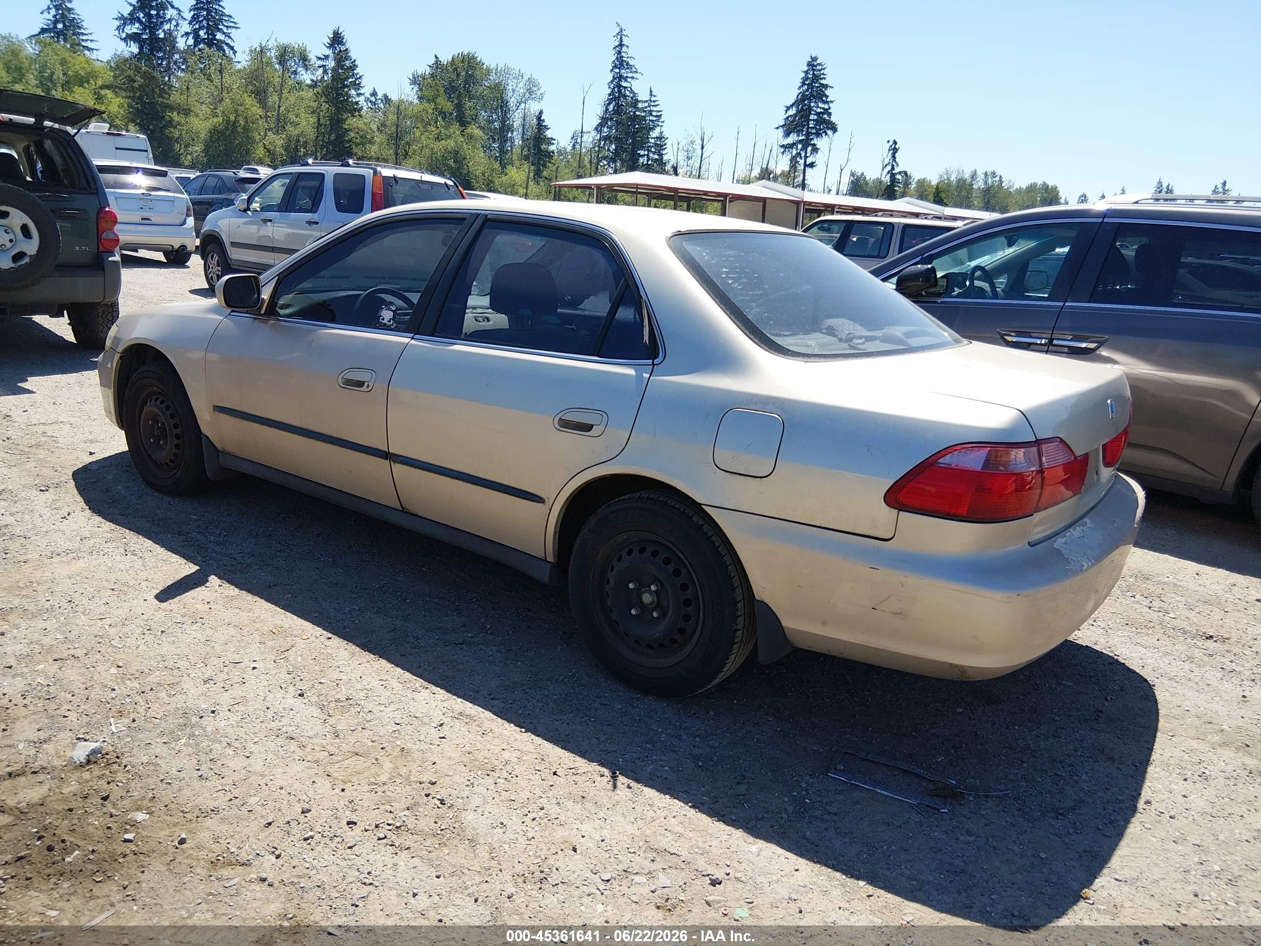 2000 Honda Accord 2.3 Lx Brown vin: JHMCG5648YC041355