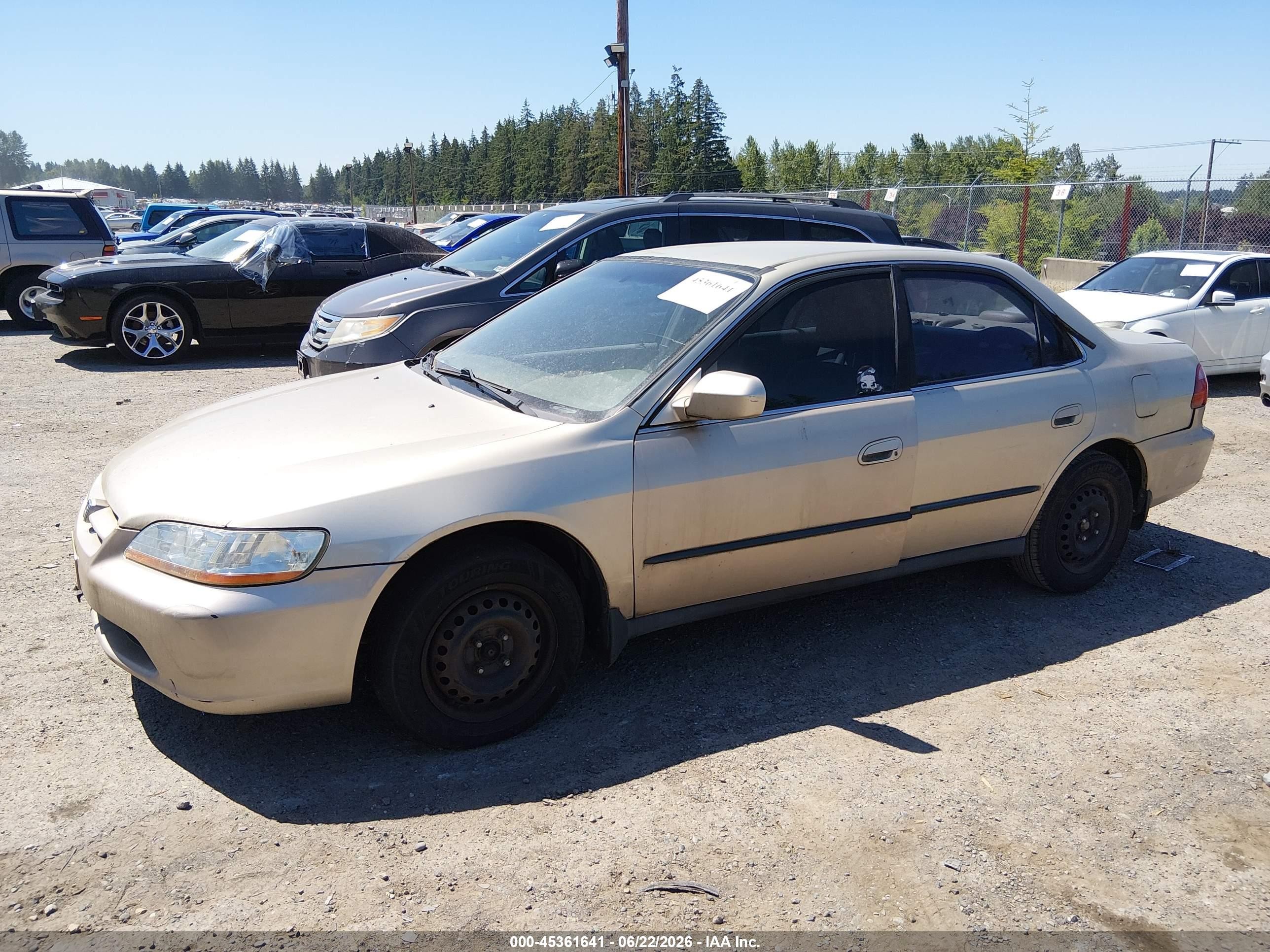 2000 Honda Accord 2.3 Lx Brown vin: JHMCG5648YC041355