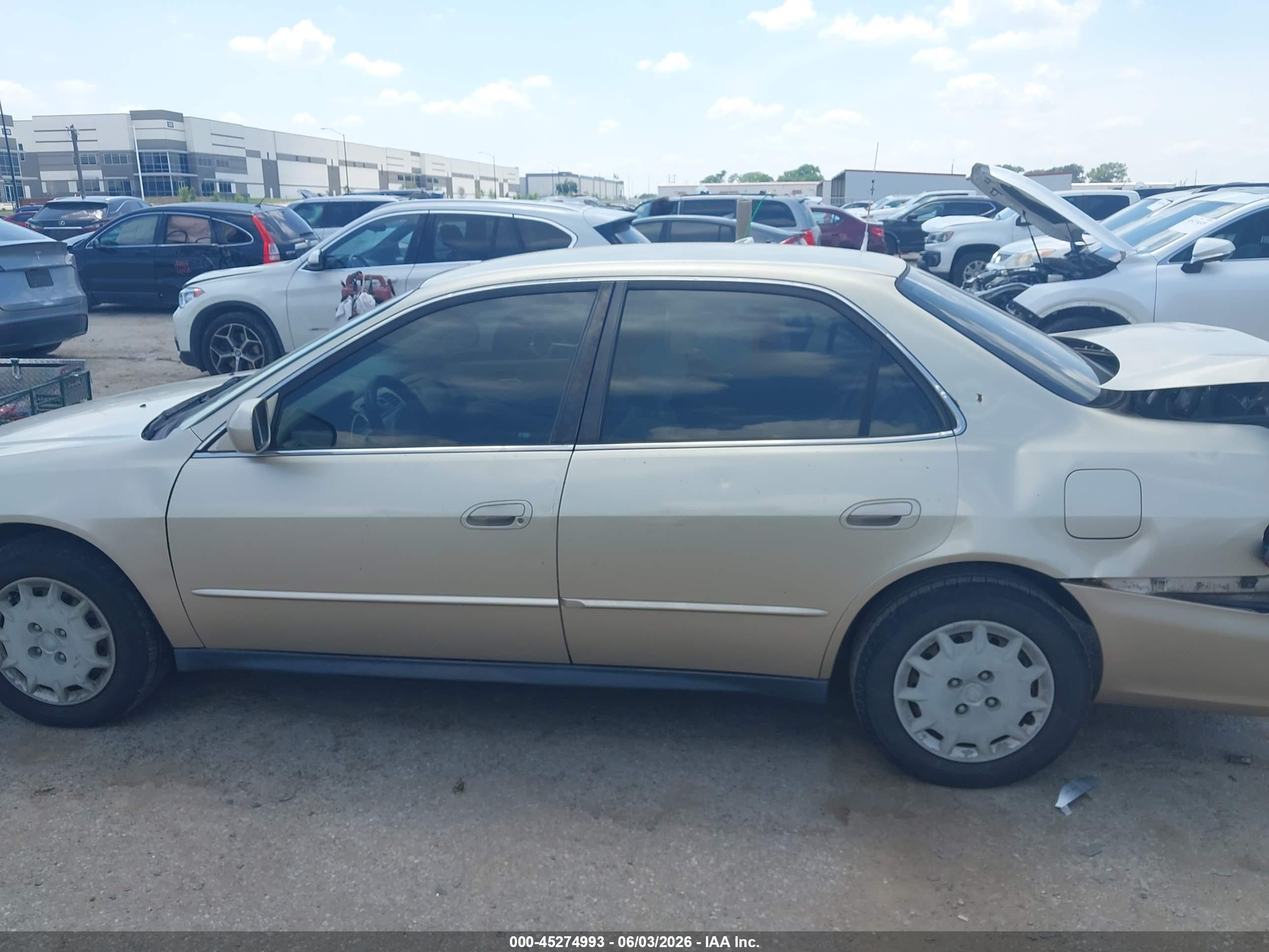 2001 Honda Accord 2.3 Lx Желто-коричневый vin: JHMCG56491C021492