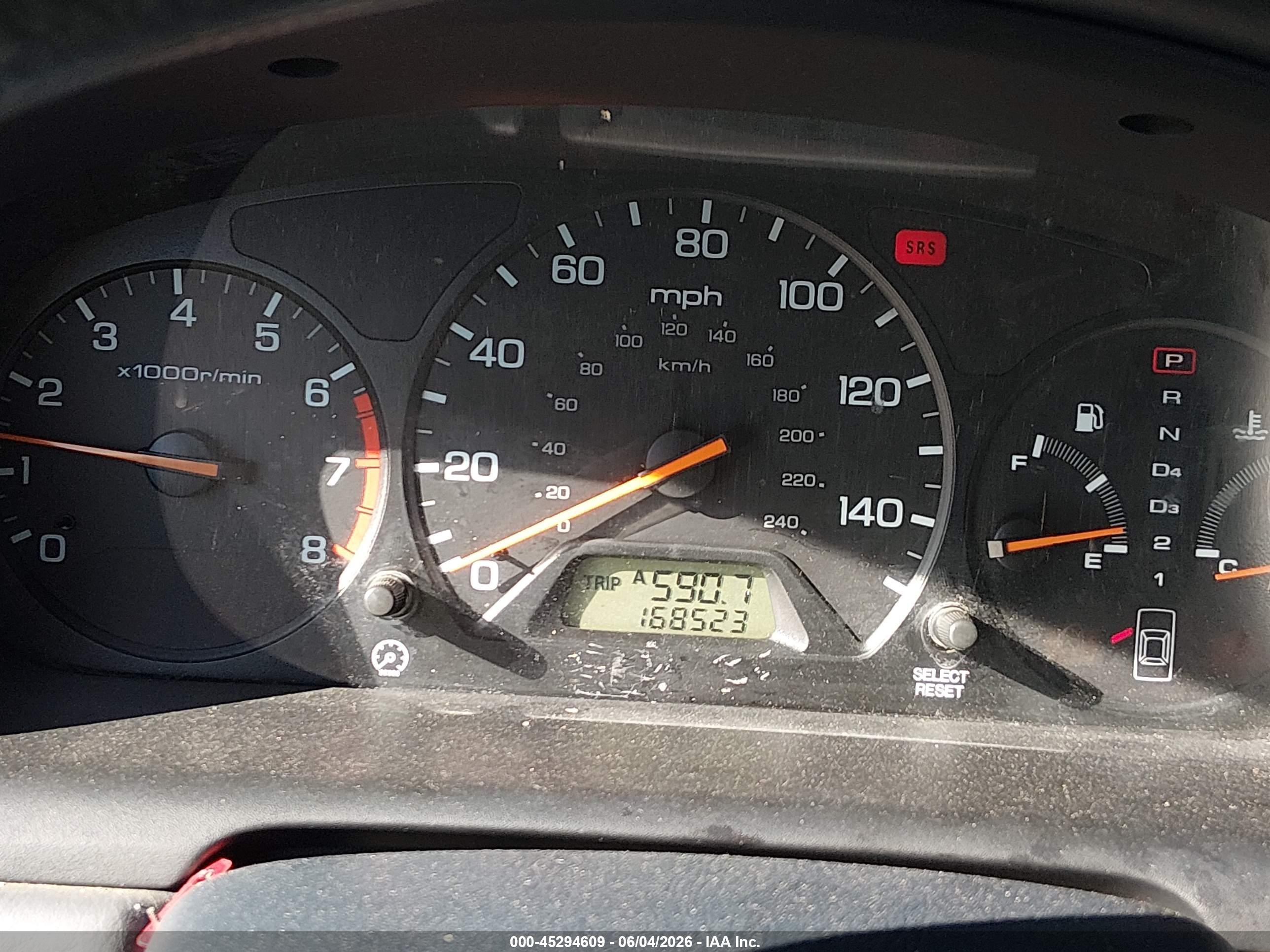 2001 Honda Accord 2.3 Lx Blue vin: JHMCG56491C025929