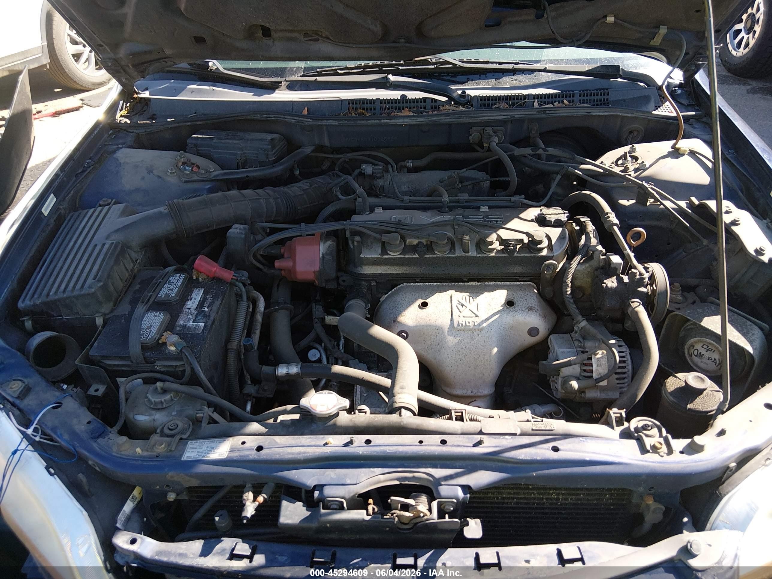 2001 Honda Accord 2.3 Lx Blue vin: JHMCG56491C025929