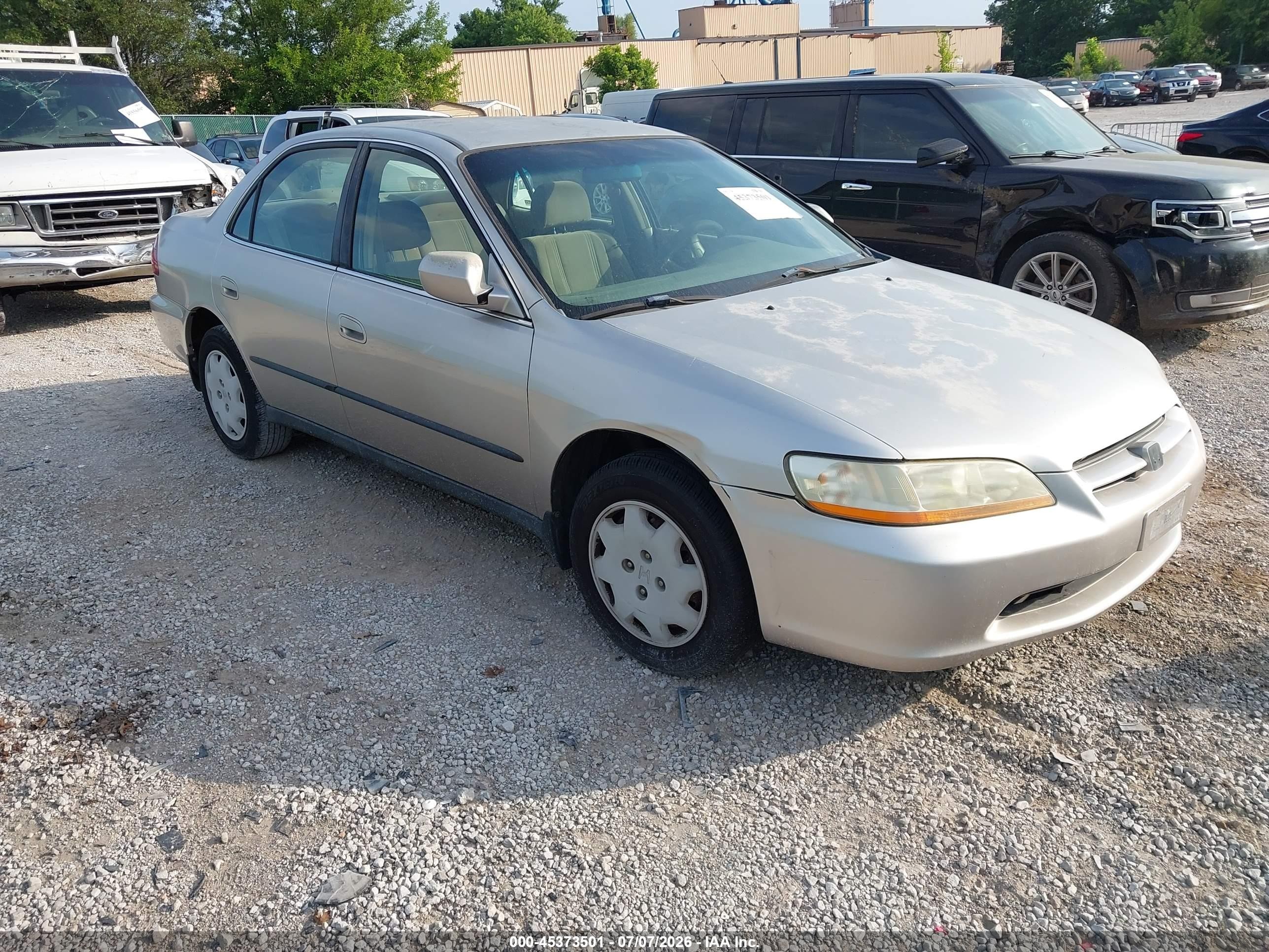 1999 Honda Accord Lx Beige vin: JHMCG5649XC006029