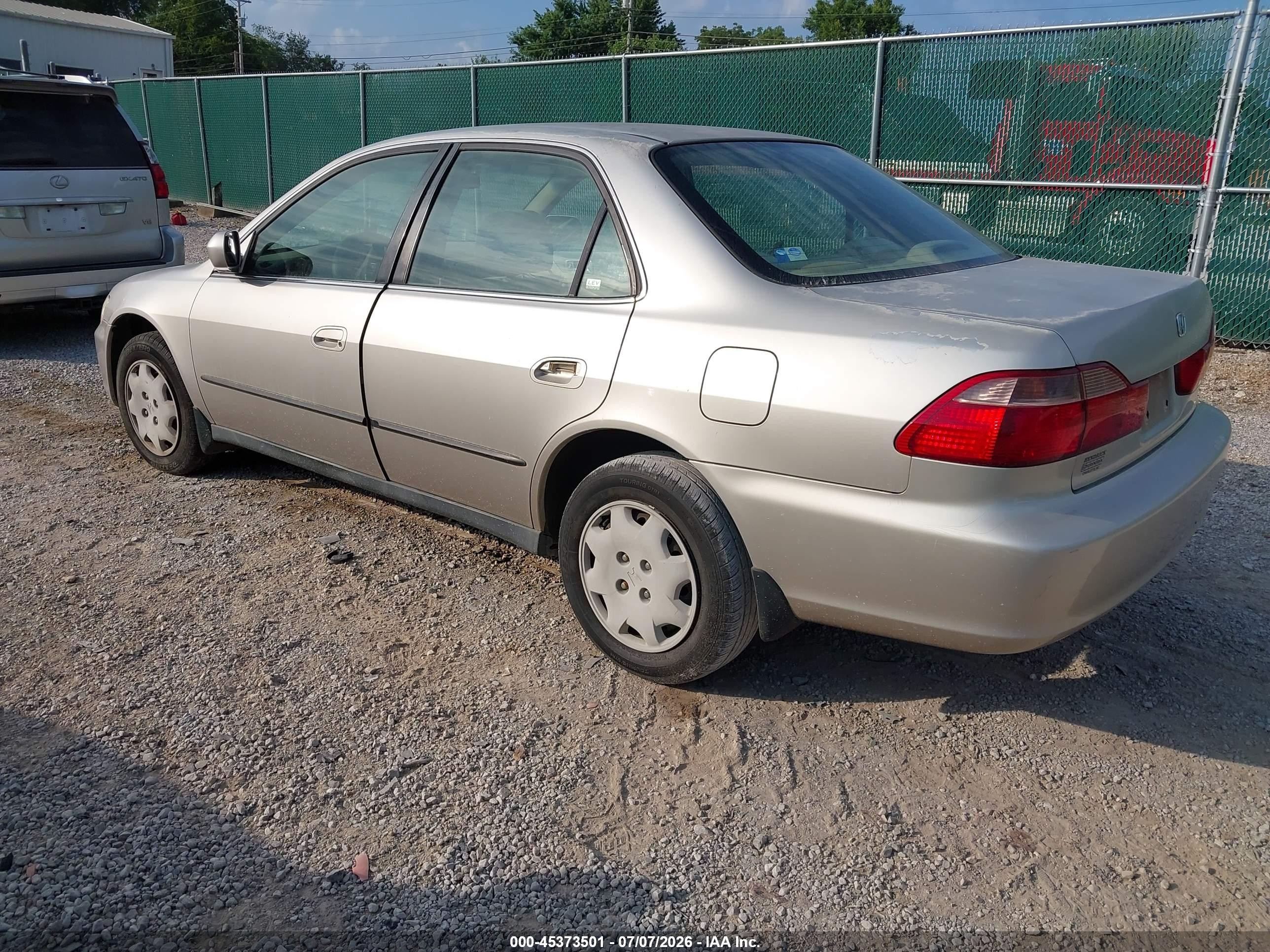 1999 Honda Accord Lx Beige vin: JHMCG5649XC006029