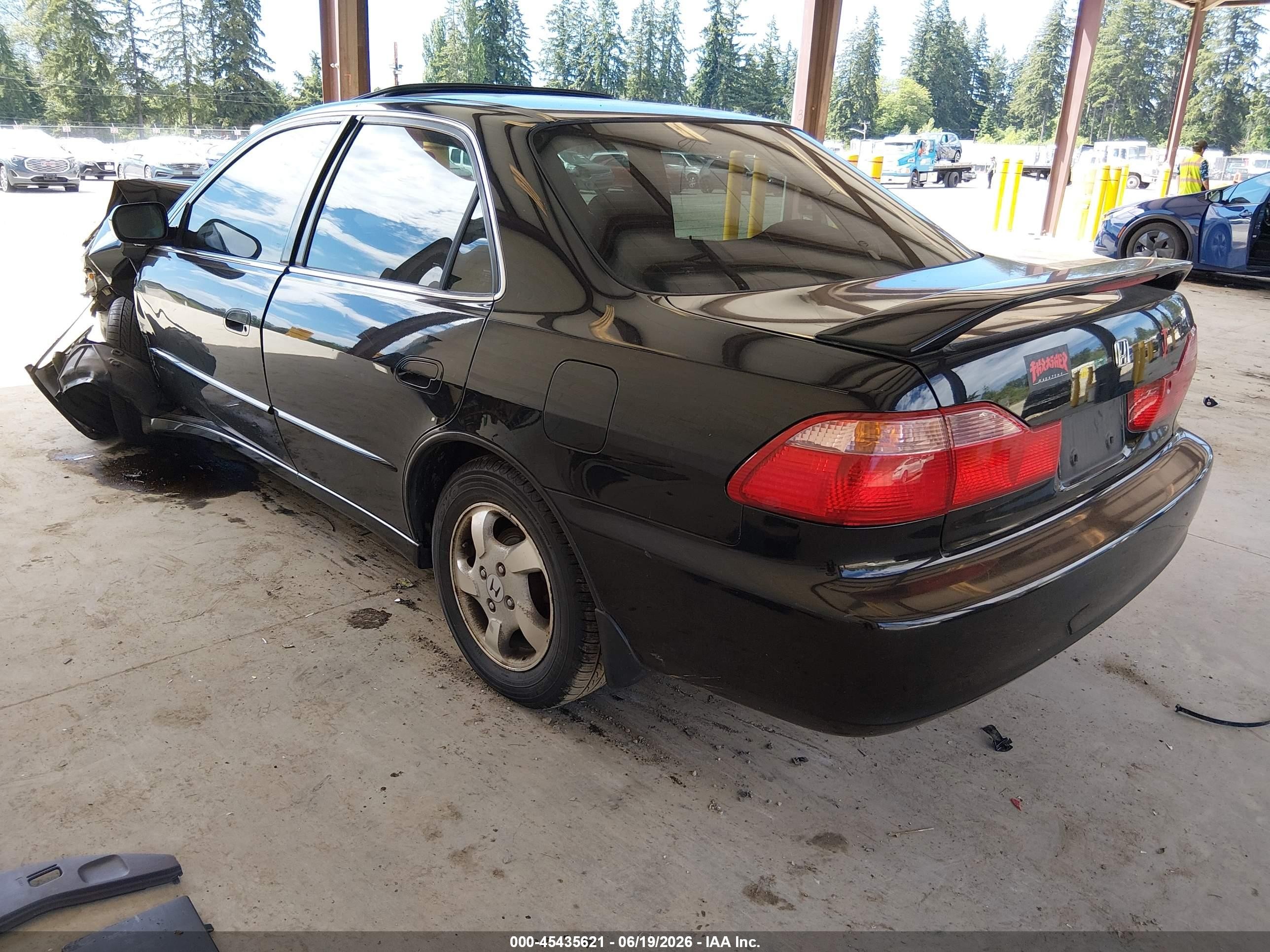 1999 Honda Accord Ex Black vin: JHMCG5650XC026372