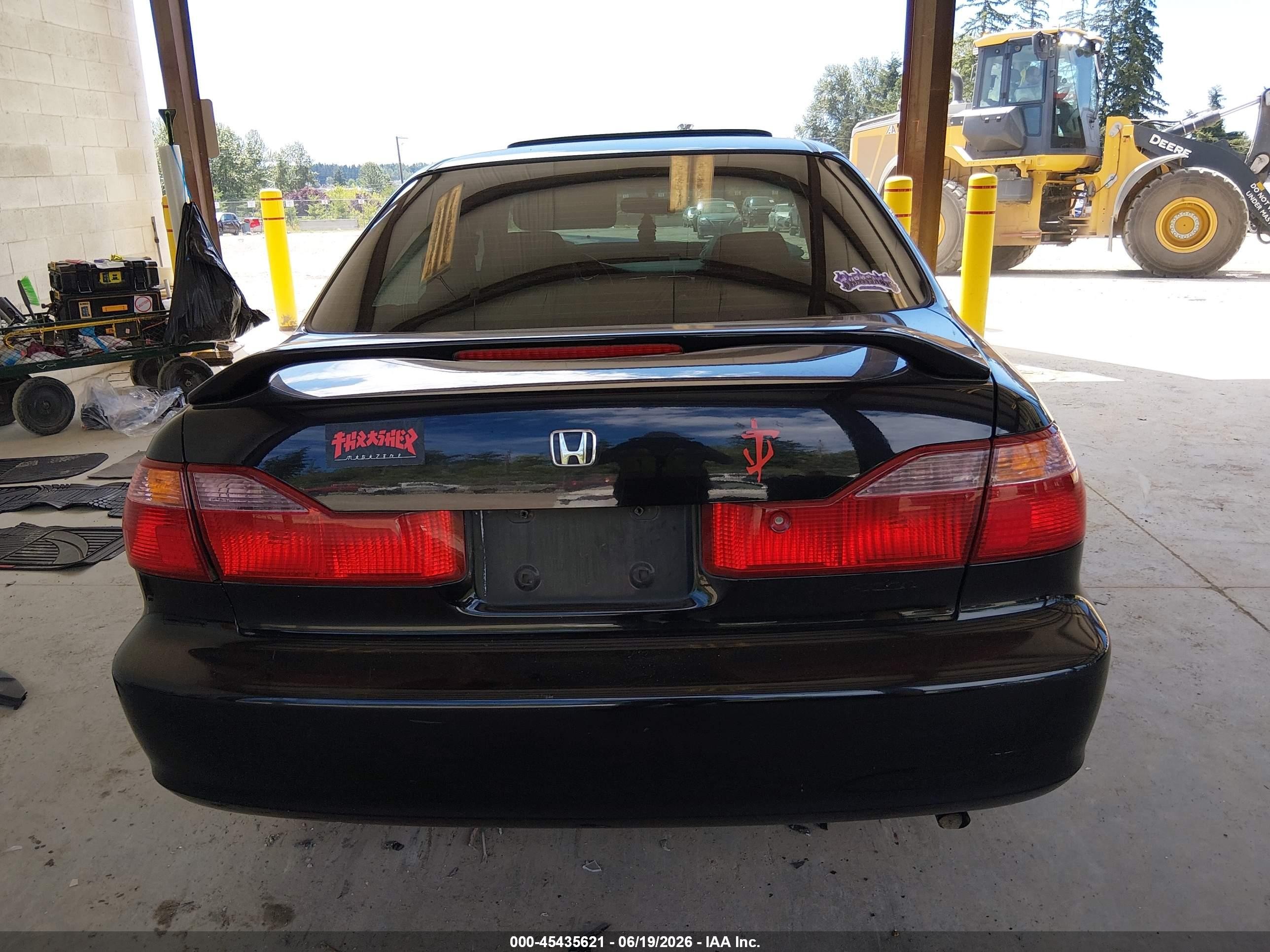 1999 Honda Accord Ex Black vin: JHMCG5650XC026372