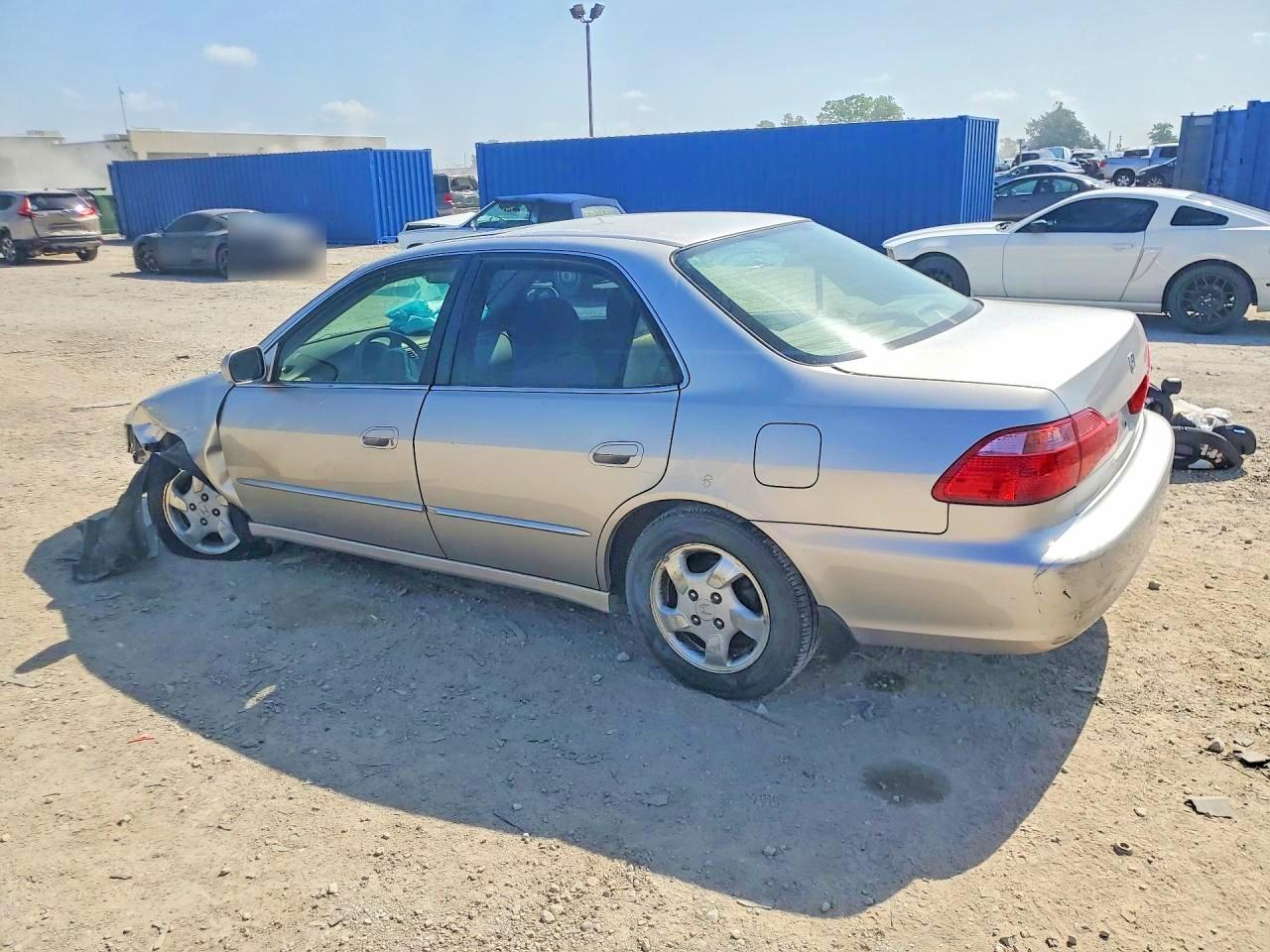 1999 Honda Accord Ex Silver vin: JHMCG5652XC047983