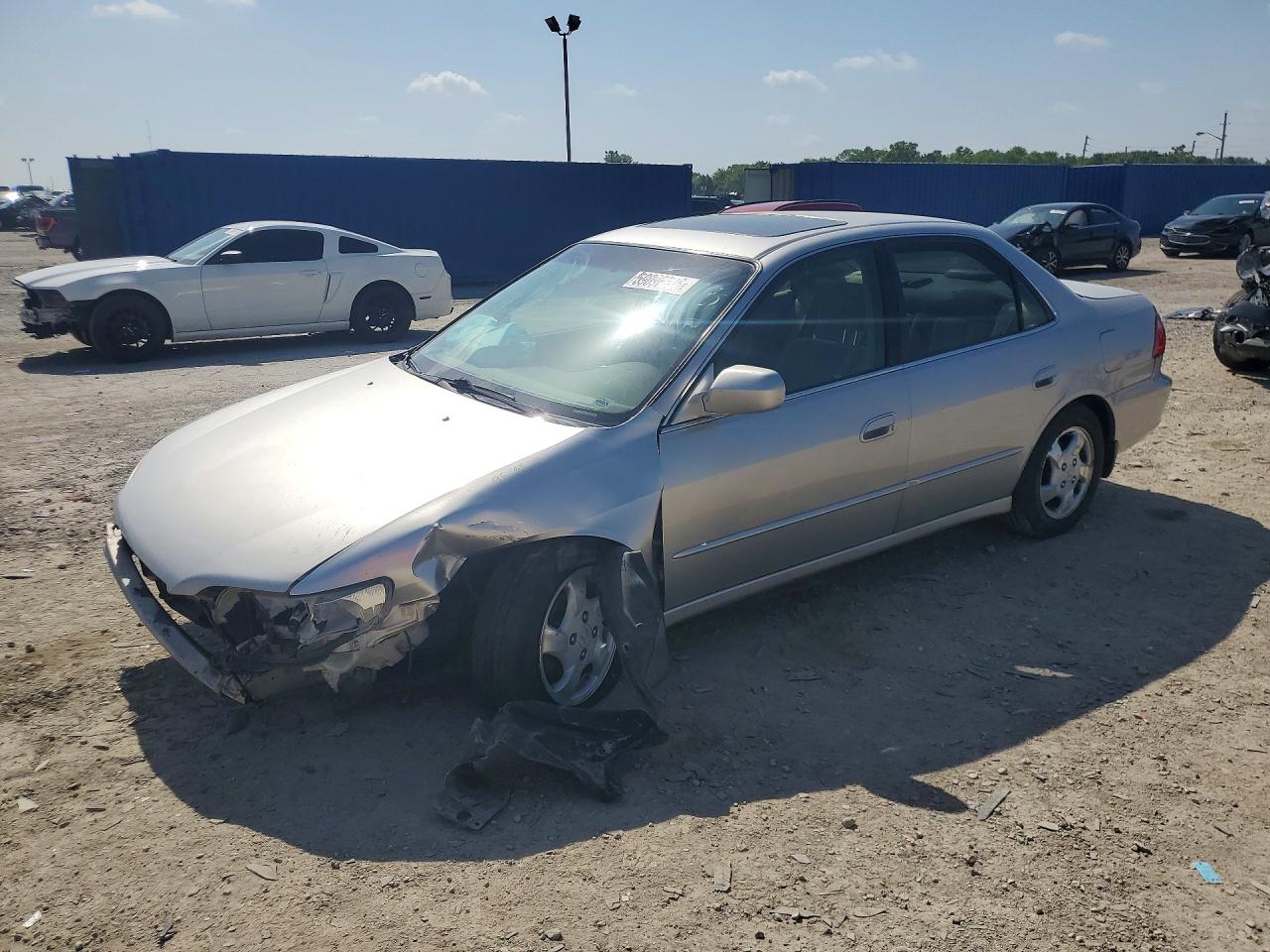 1999 Honda Accord Ex Silver vin: JHMCG5652XC047983