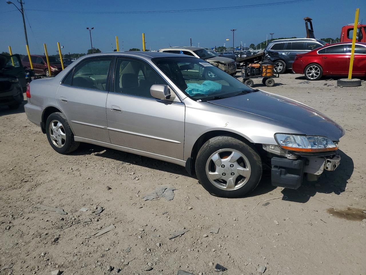 1999 Honda Accord Ex Silver vin: JHMCG5652XC047983