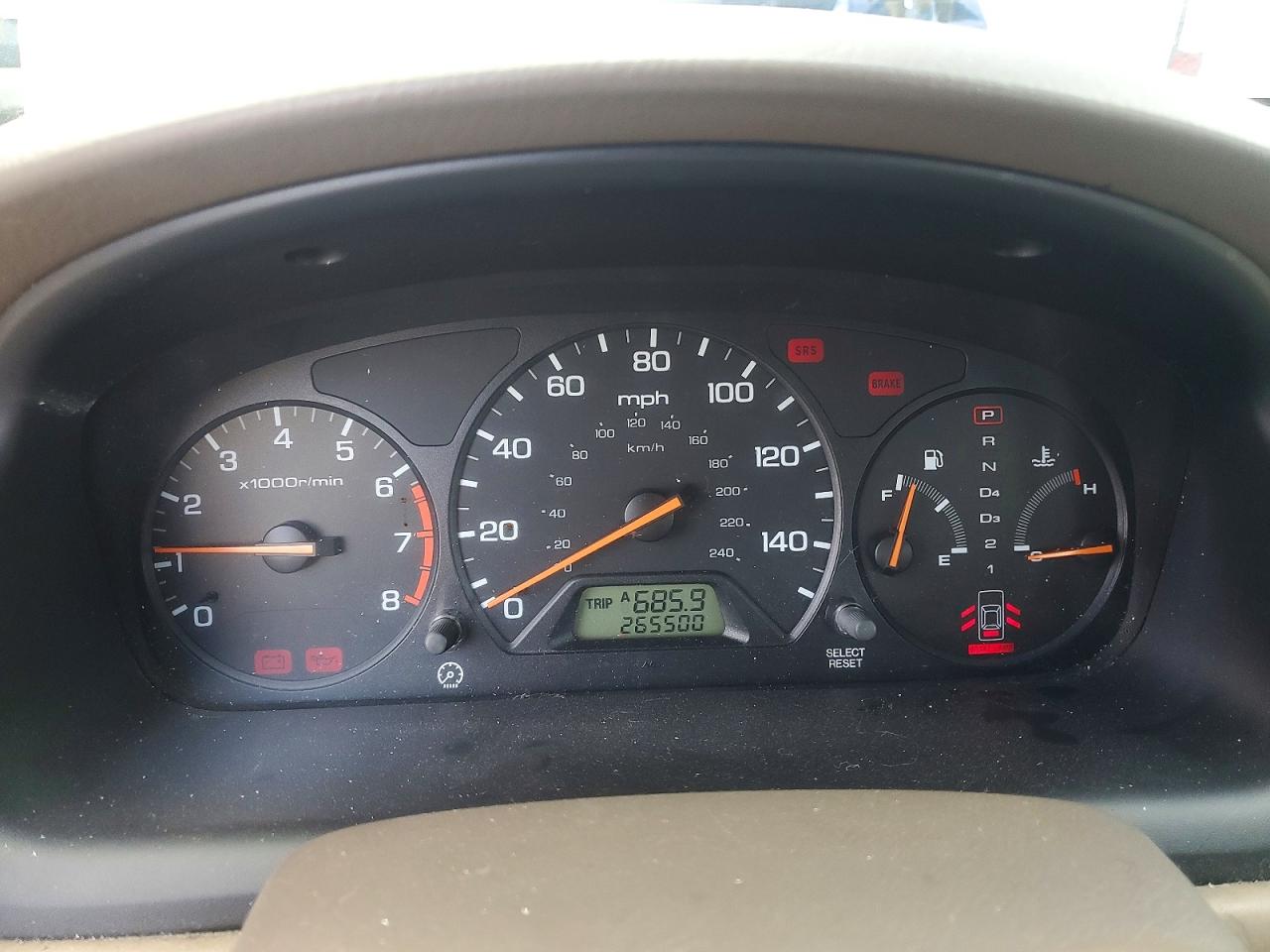 1999 Honda Accord Ex Silver vin: JHMCG5652XC047983