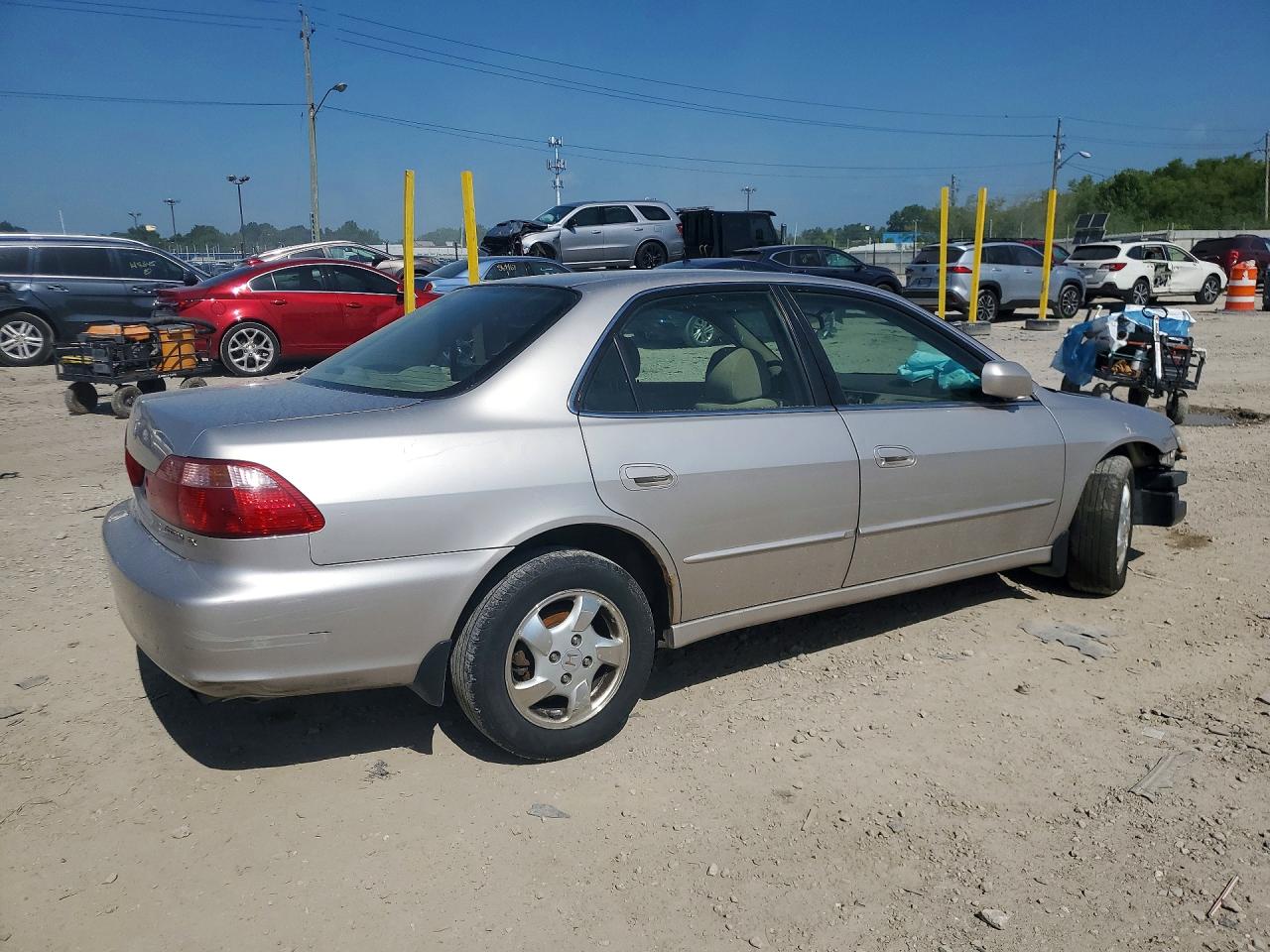 1999 Honda Accord Ex Silver vin: JHMCG5652XC047983