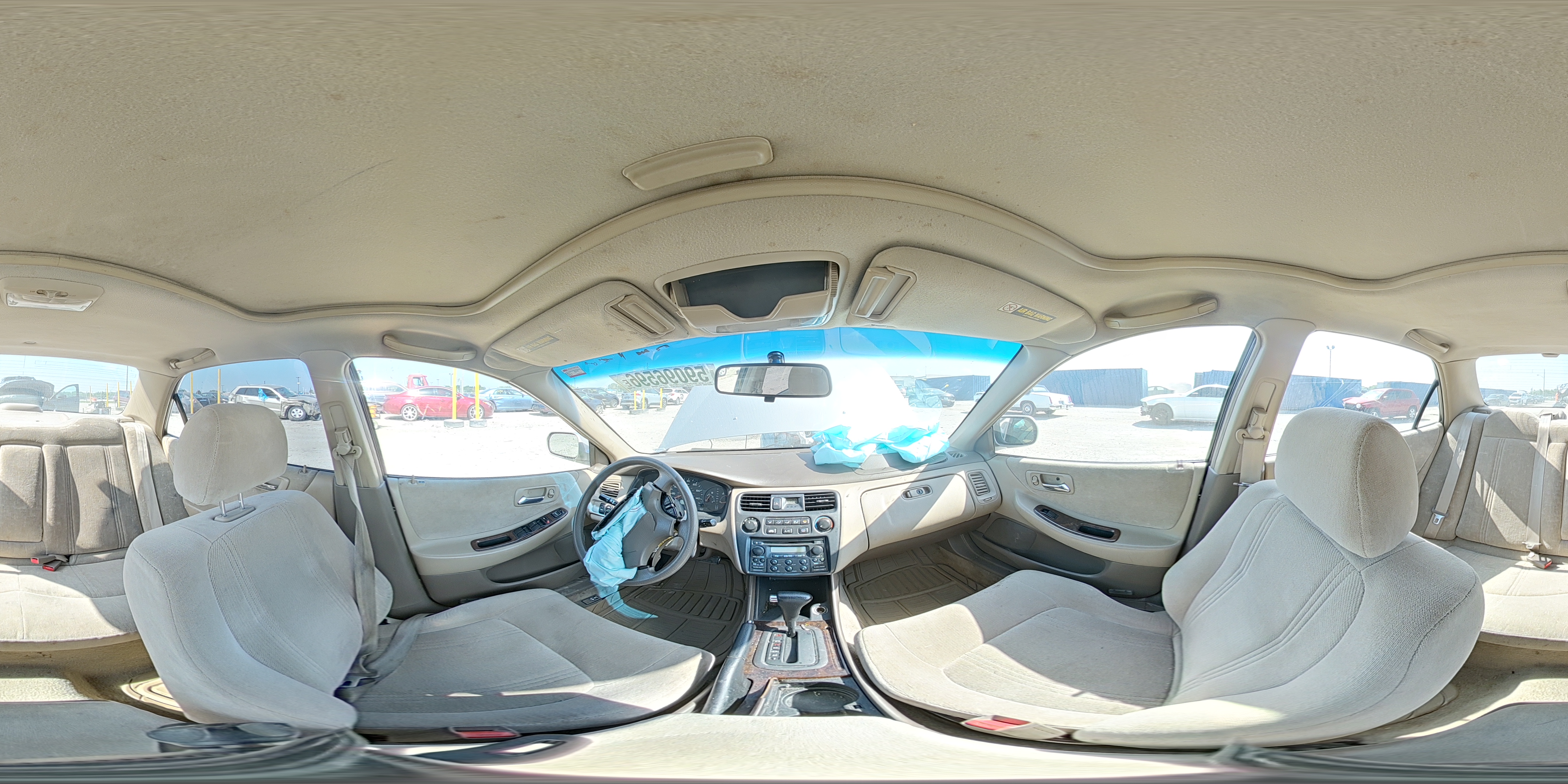 1999 Honda Accord Ex Silver vin: JHMCG5652XC047983