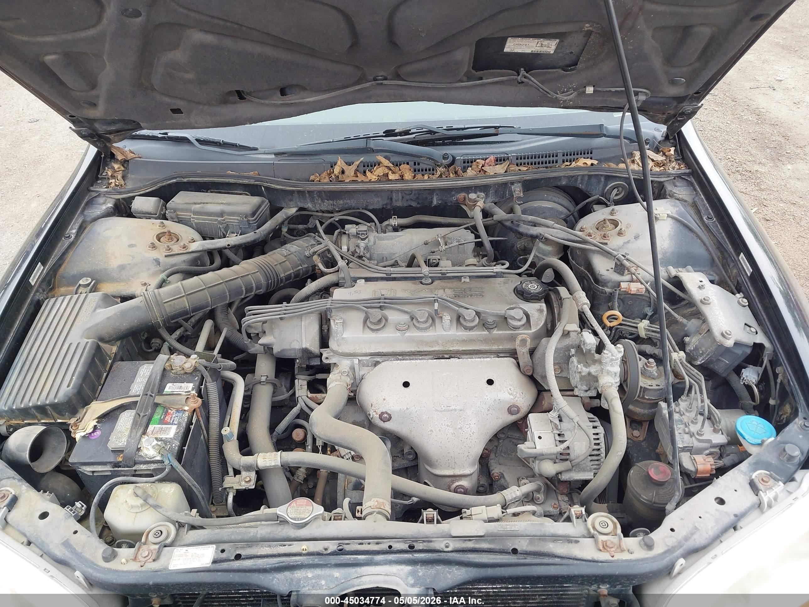 1999 Honda Accord Ex Черный vin: JHMCG5654XC019067