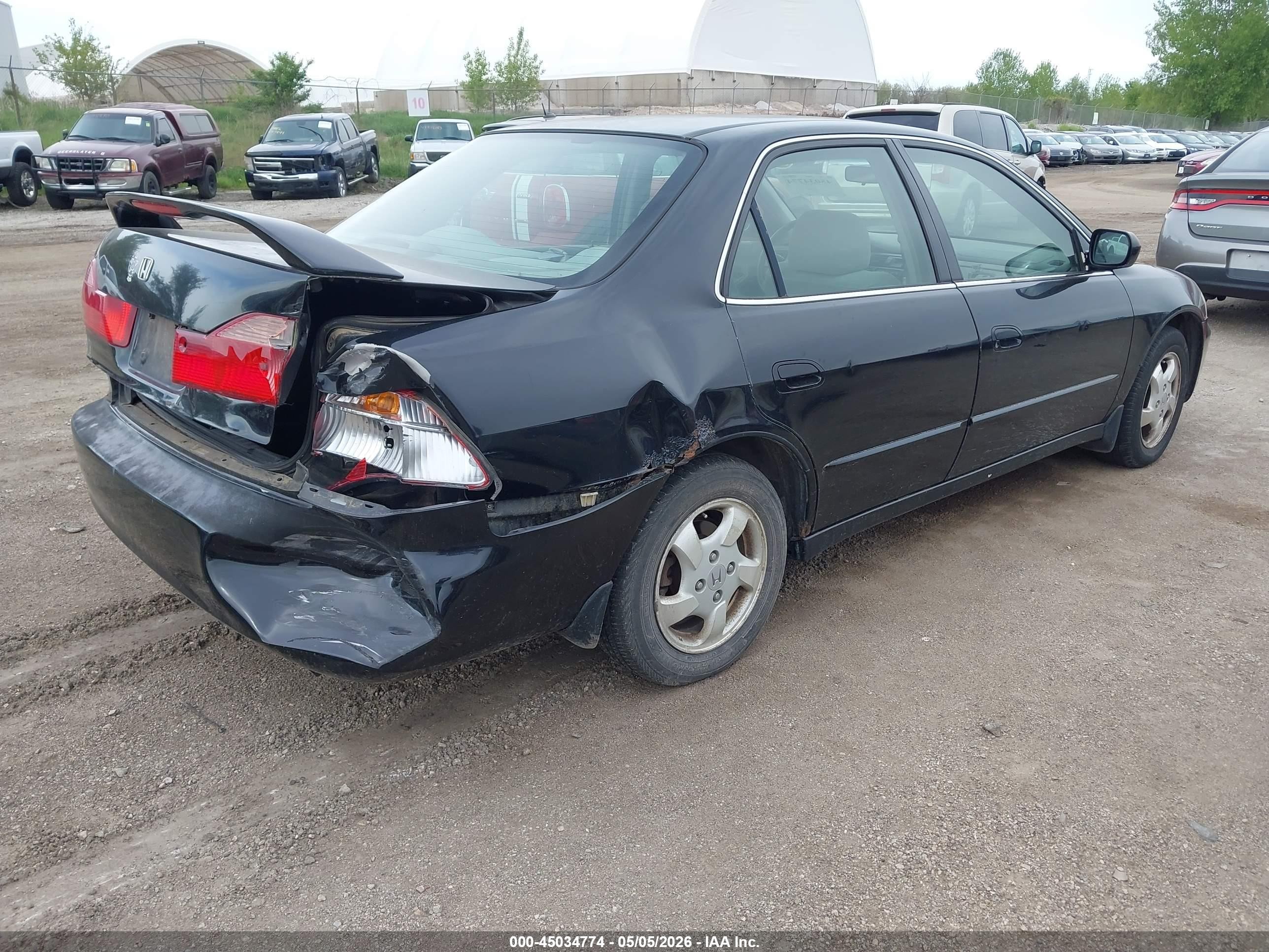 1999 Honda Accord Ex Черный vin: JHMCG5654XC019067