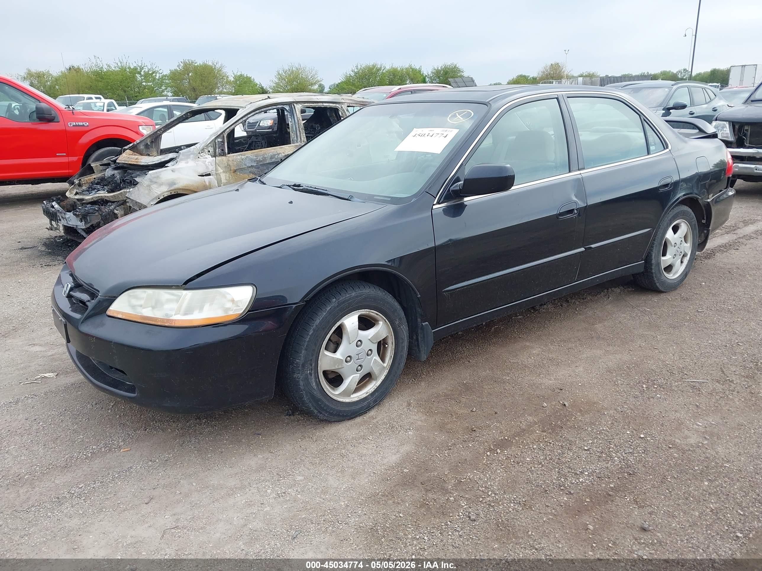 1999 Honda Accord Ex Черный vin: JHMCG5654XC019067