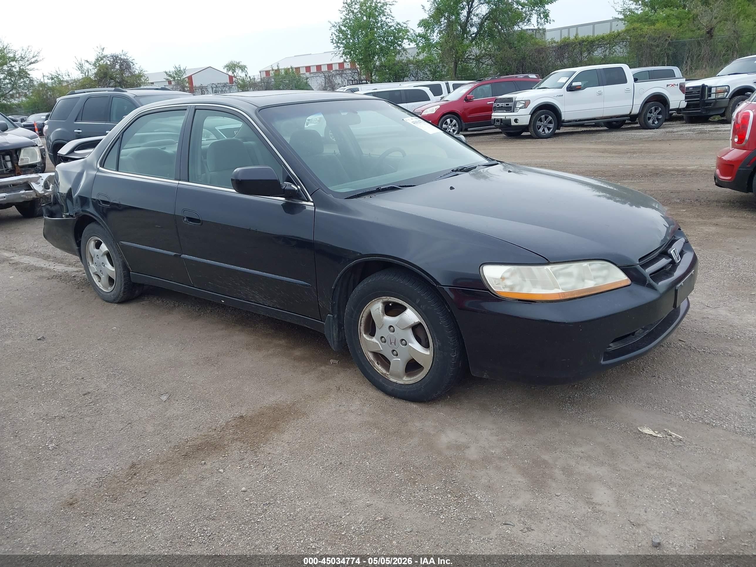 1999 Honda Accord Ex Черный vin: JHMCG5654XC019067