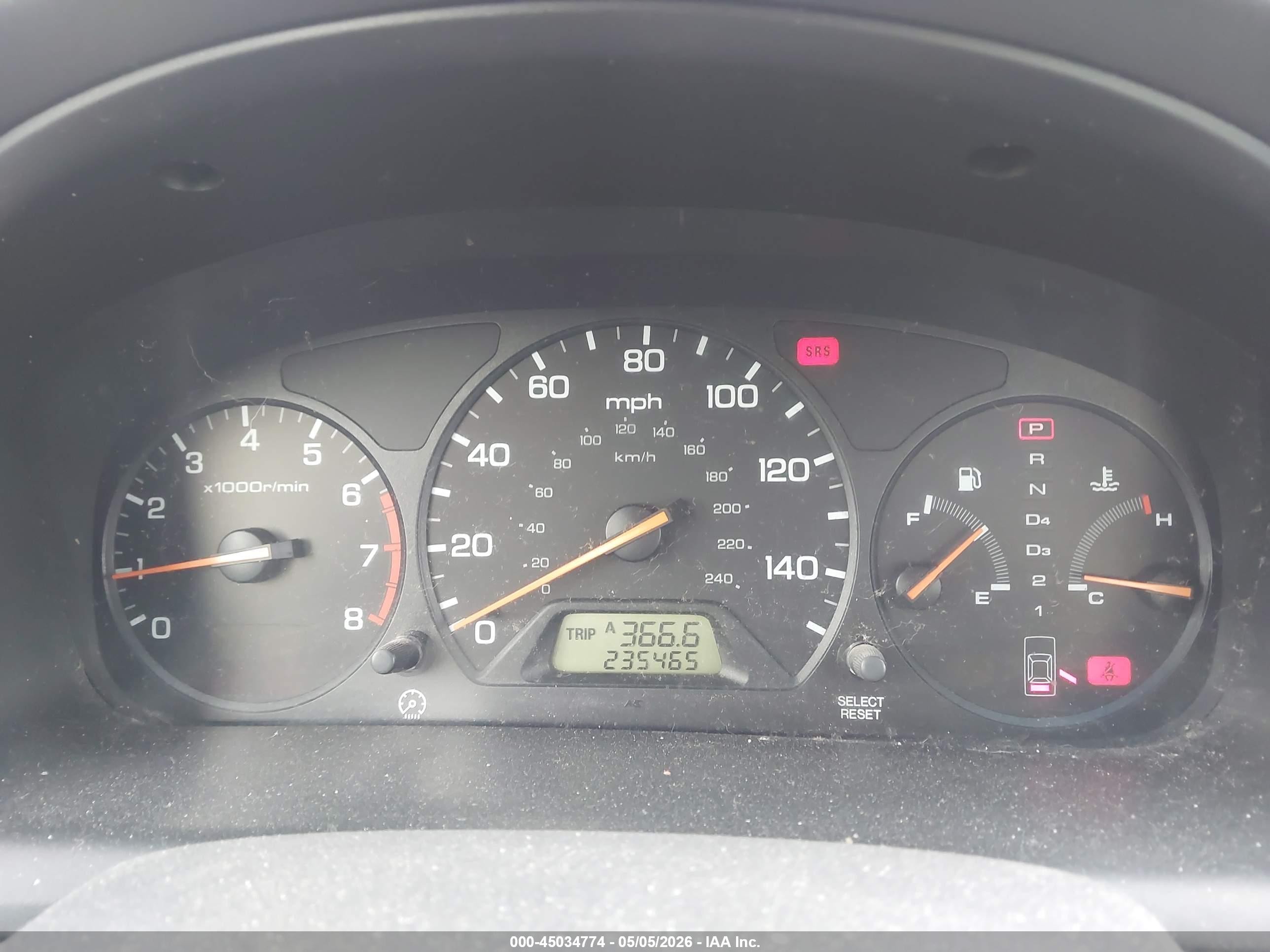 1999 Honda Accord Ex Черный vin: JHMCG5654XC019067