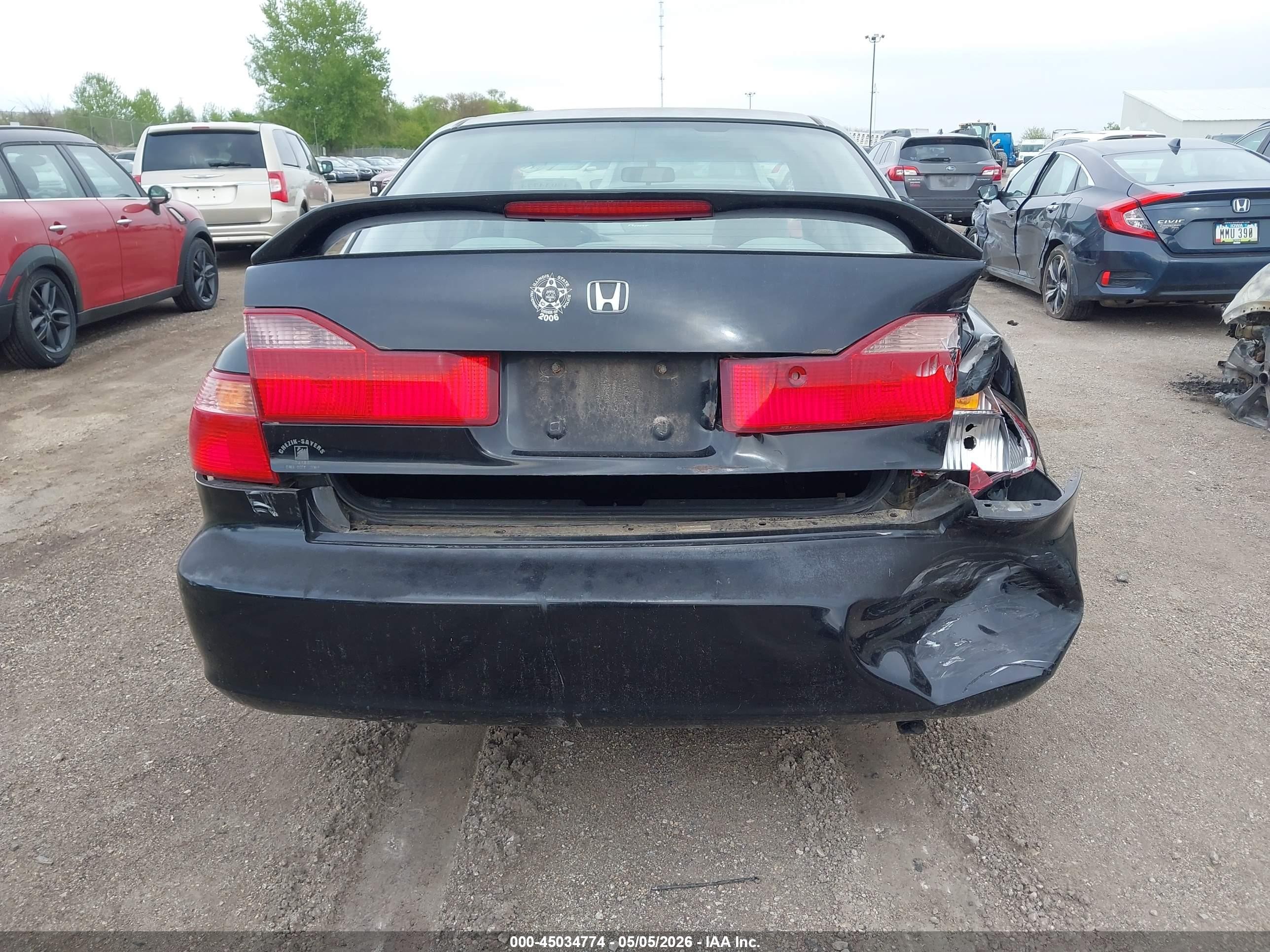 1999 Honda Accord Ex Черный vin: JHMCG5654XC019067