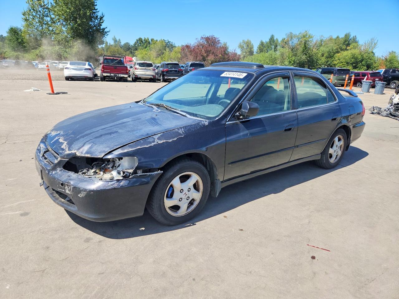 1999 Honda Accord Ex Black vin: JHMCG5654XC026374