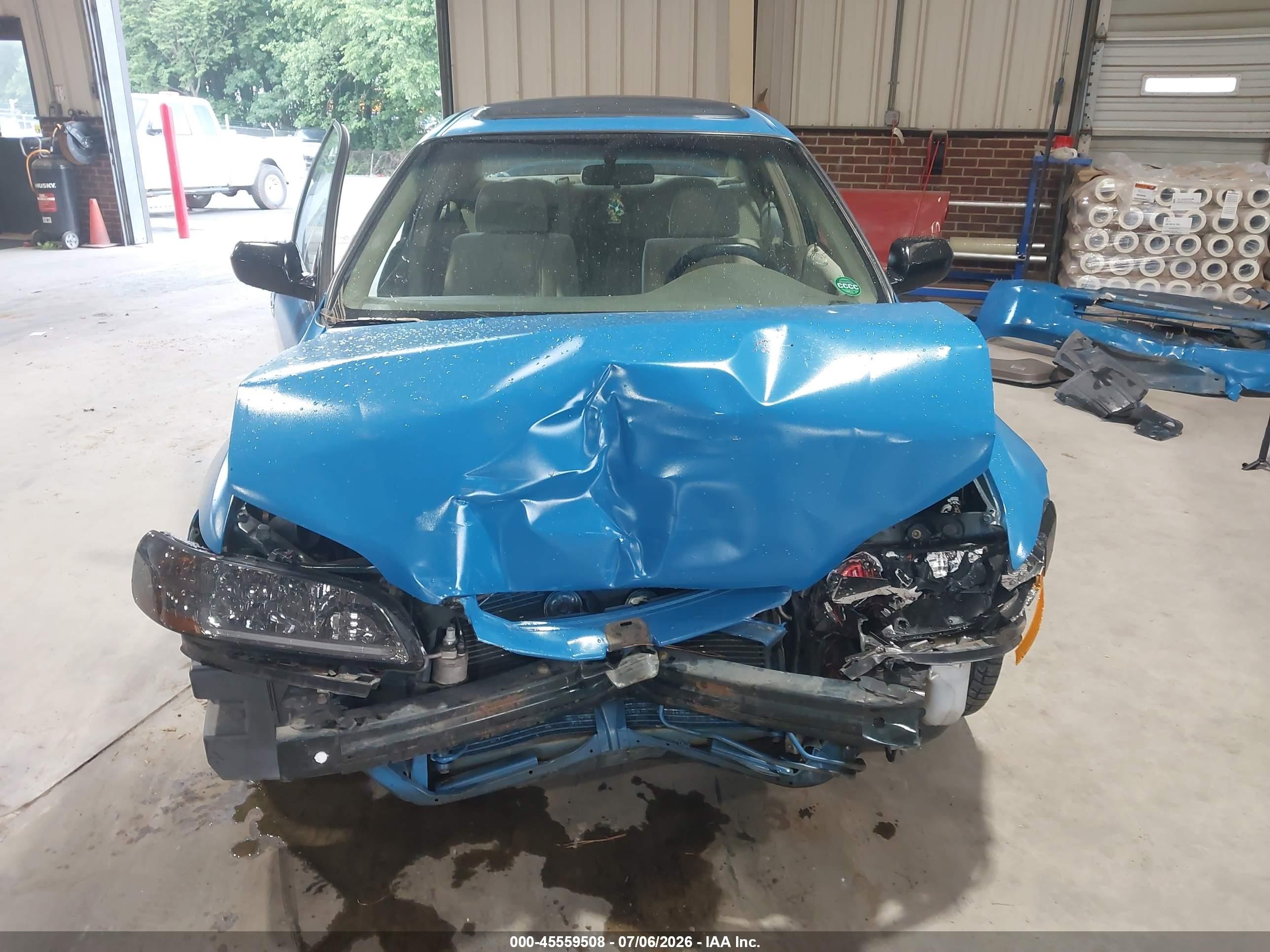 1999 Honda Accord Ex Blue vin: JHMCG5654XC060038