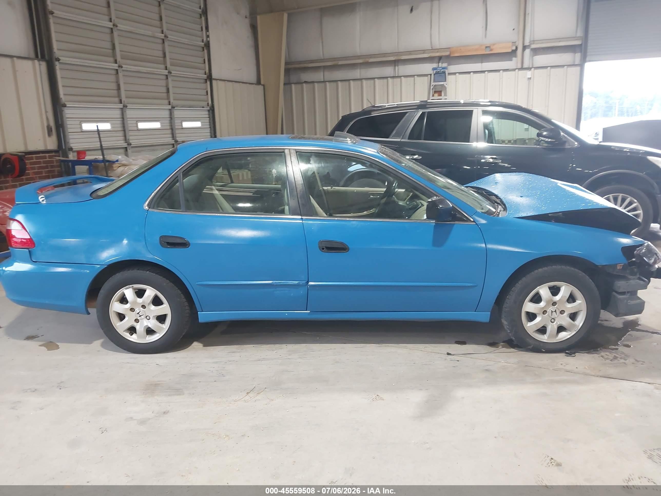 1999 Honda Accord Ex Blue vin: JHMCG5654XC060038