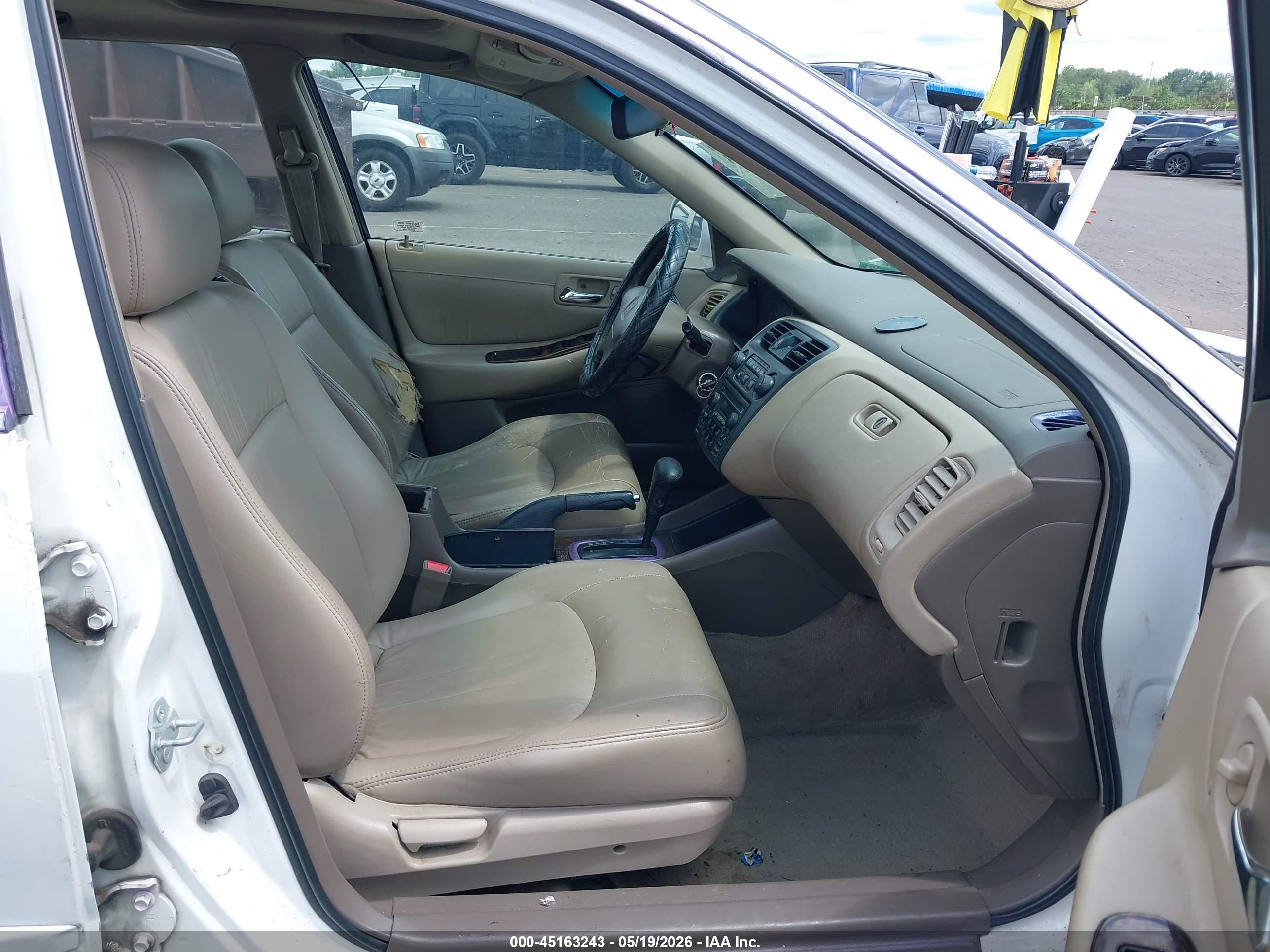 1999 Honda Accord Ex Белый vin: JHMCG5656XC040292