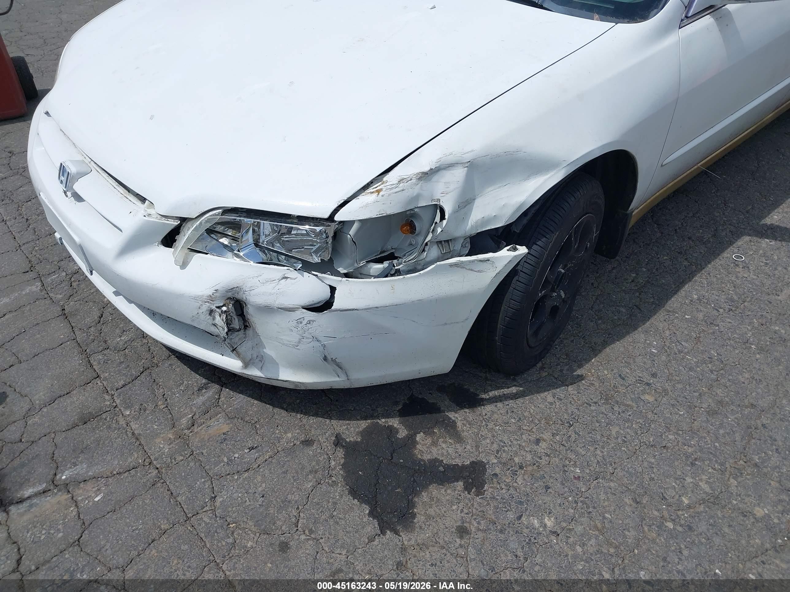 1999 Honda Accord Ex Белый vin: JHMCG5656XC040292