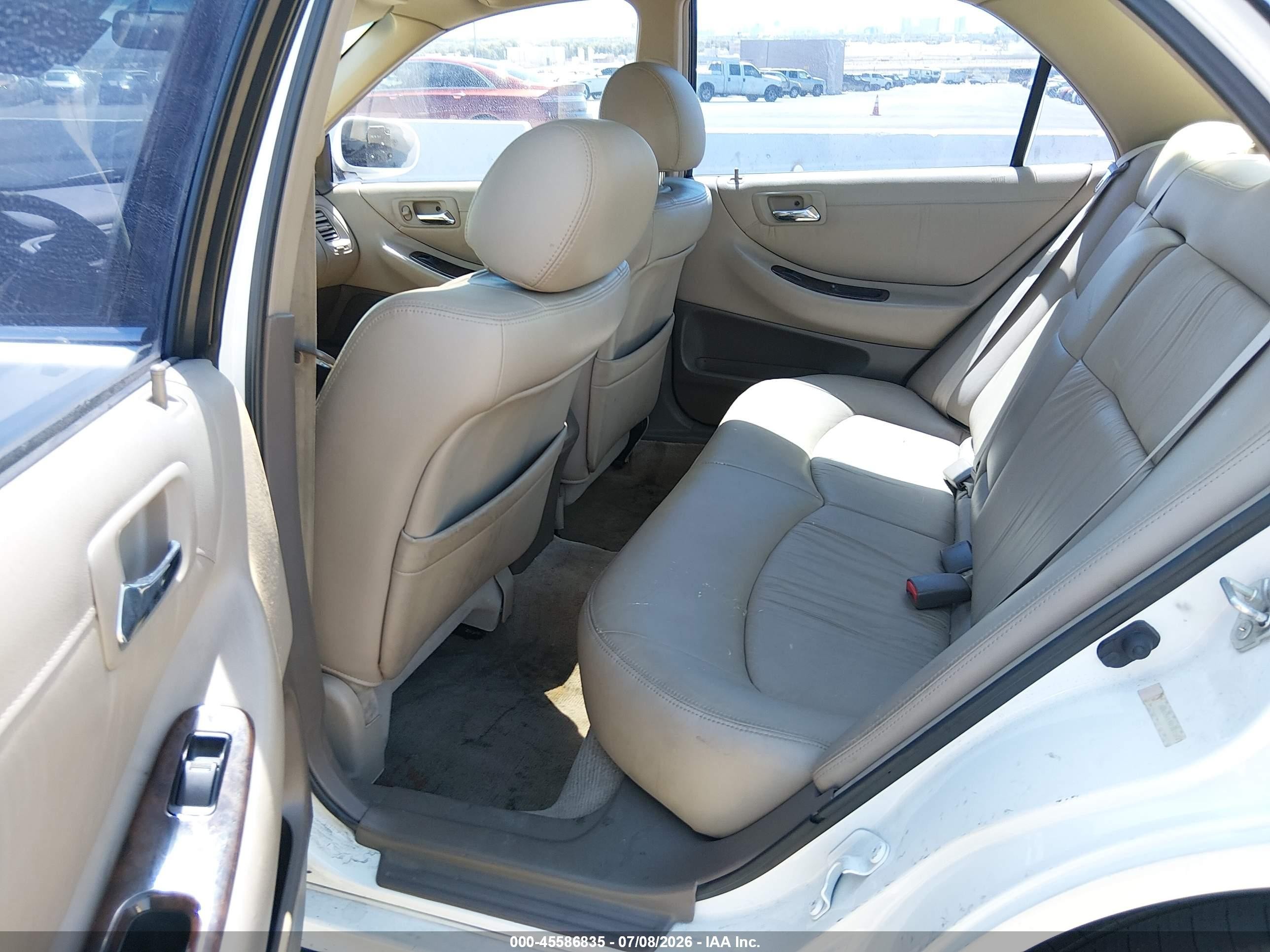 1999 Honda Accord Ex White vin: JHMCG5657XC061264