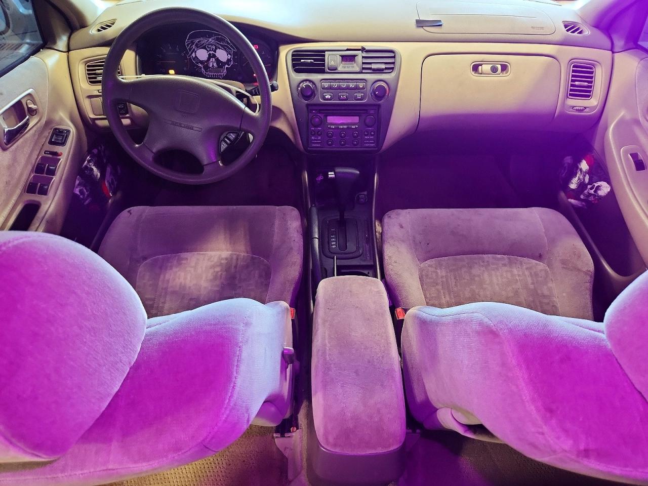 1999 Honda Accord Ex White vin: JHMCG5658XC031657