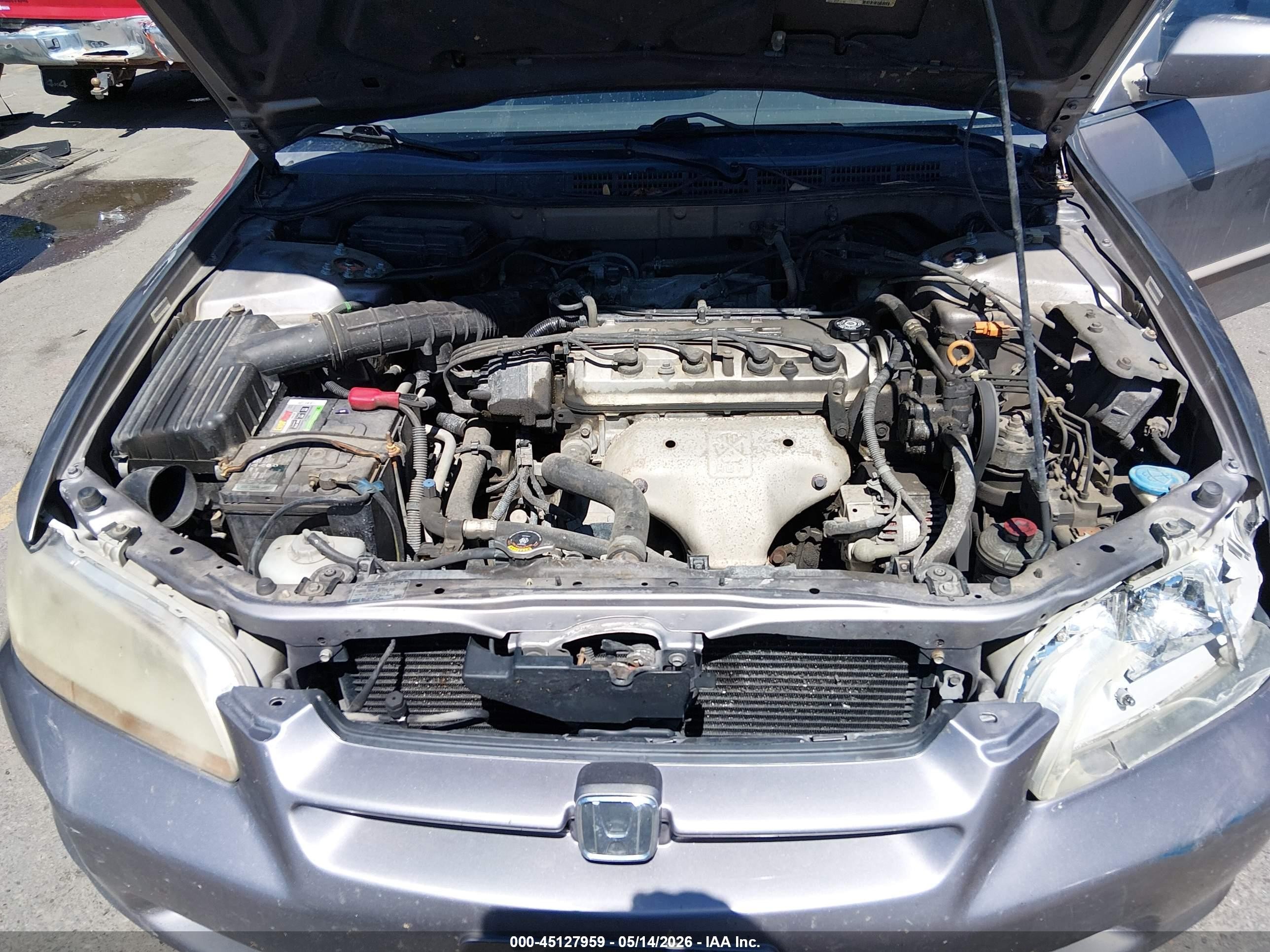 2000 Honda Accord 2.3 Ex Серый vin: JHMCG5658YC042627