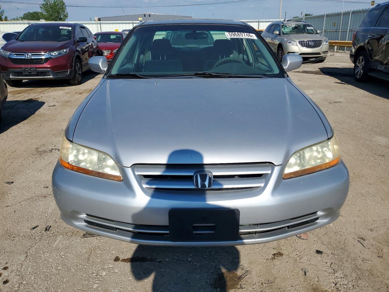 2002 Honda Accord Ex Серебряный vin: JHMCG56602C013526