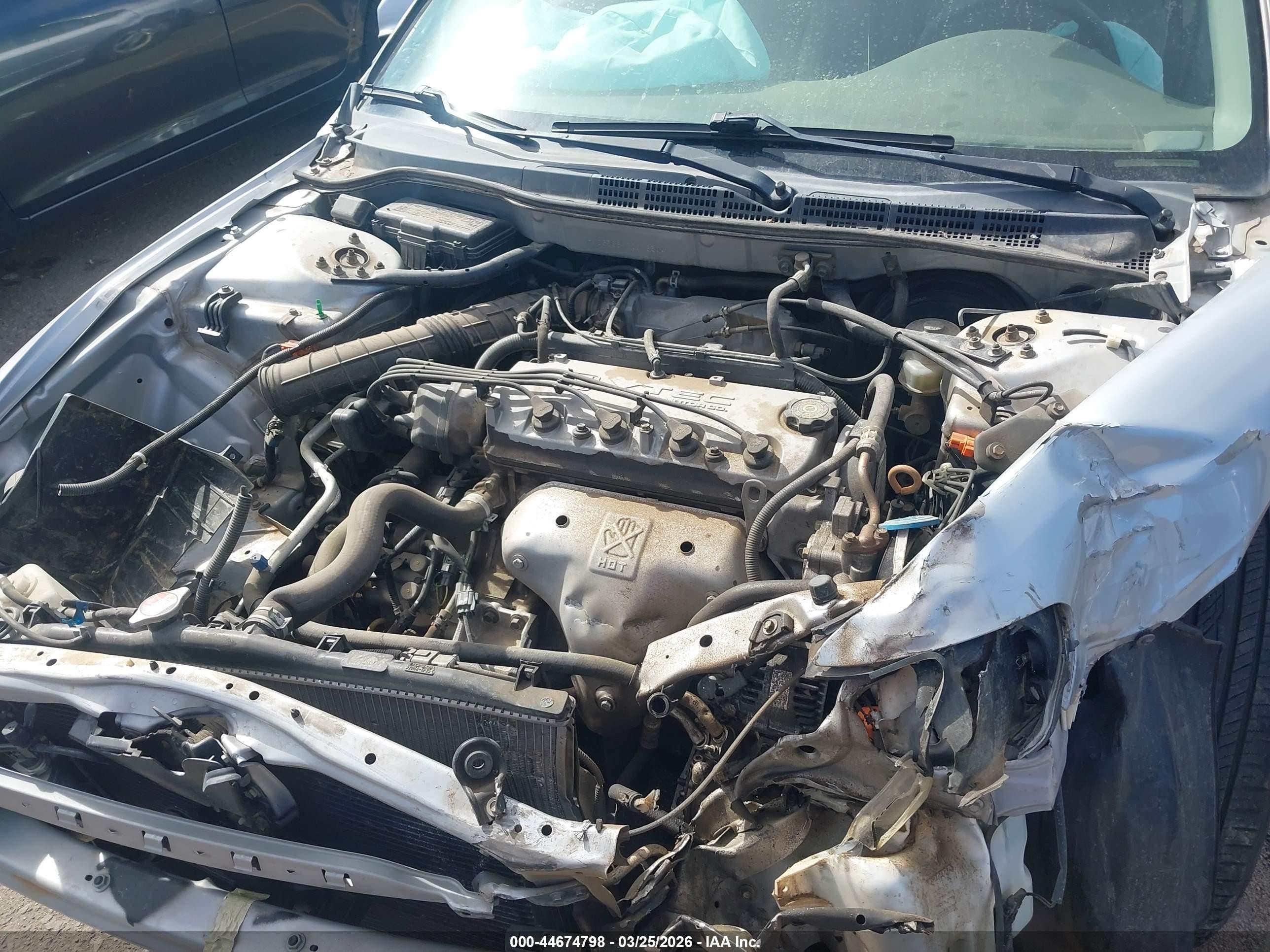 2002 Honda Accord 2.3 Ex Gray vin: JHMCG56612C013504