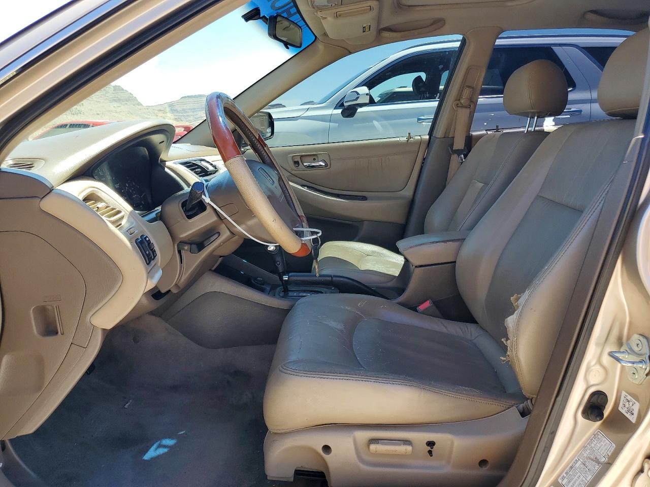 2000 Honda Accord Ex Tan vin: JHMCG5663YC038090