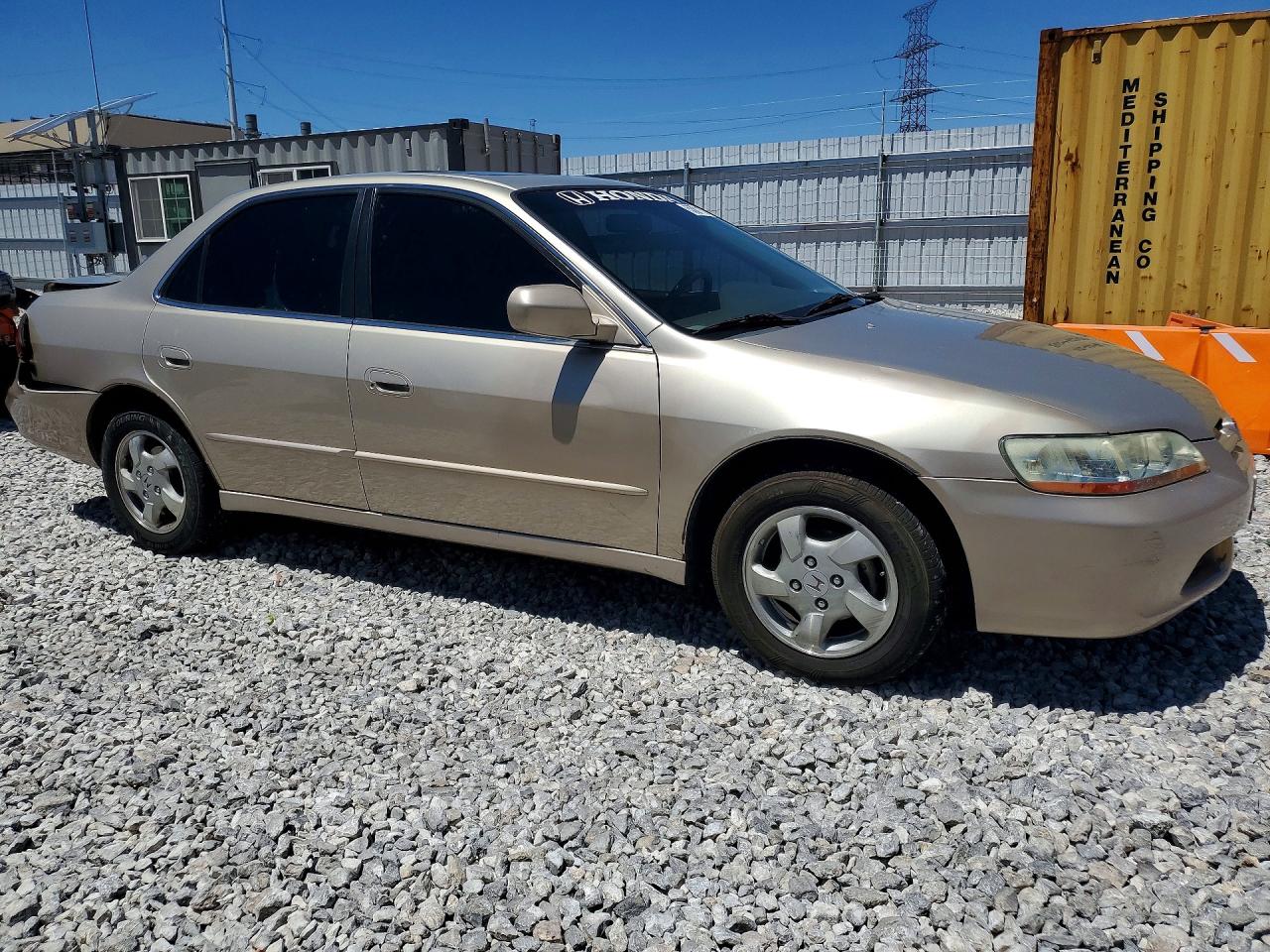 2000 Honda Accord Ex Tan vin: JHMCG5663YC038090