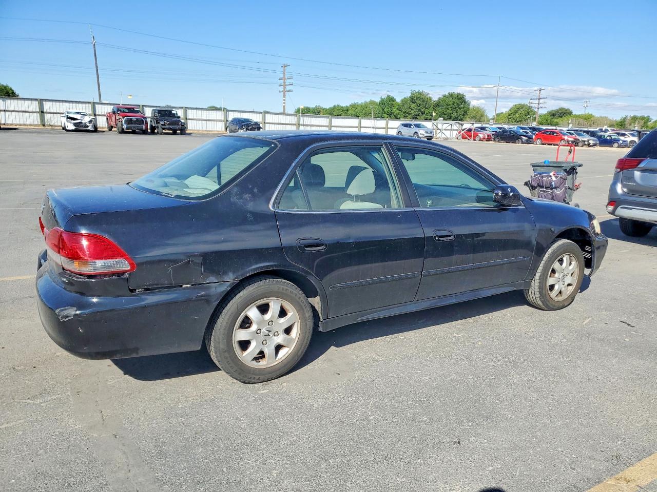 2001 Honda Accord Ex Black vin: JHMCG56641C003483