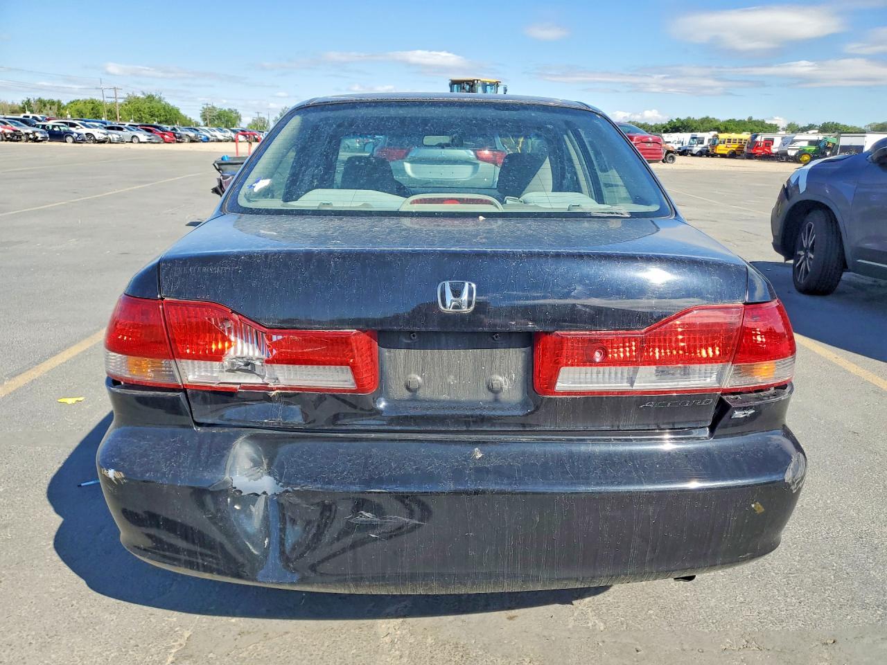 2001 Honda Accord Ex Black vin: JHMCG56641C003483