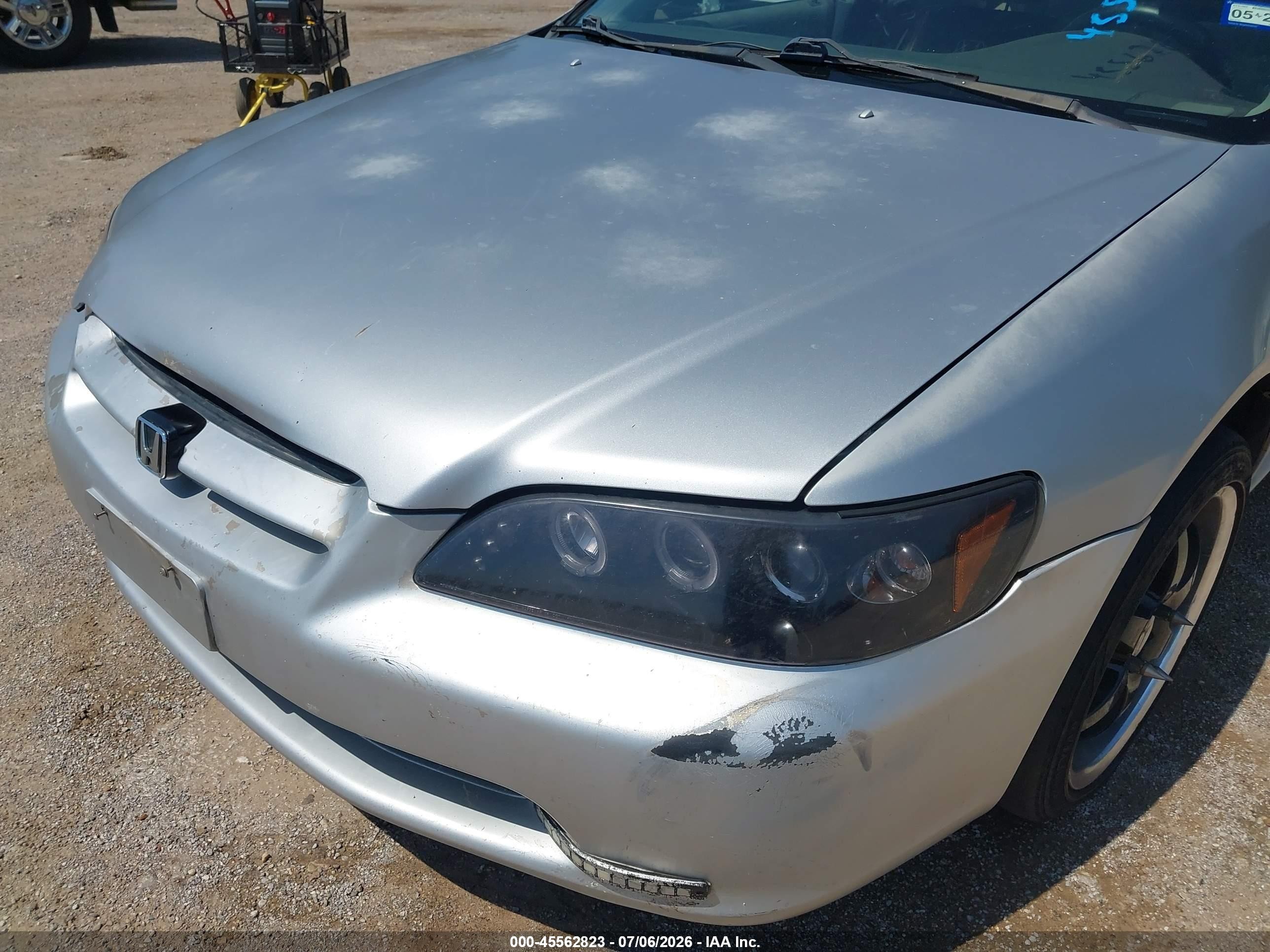 2002 Honda Accord 2.3 Ex Silver vin: JHMCG56662C031092