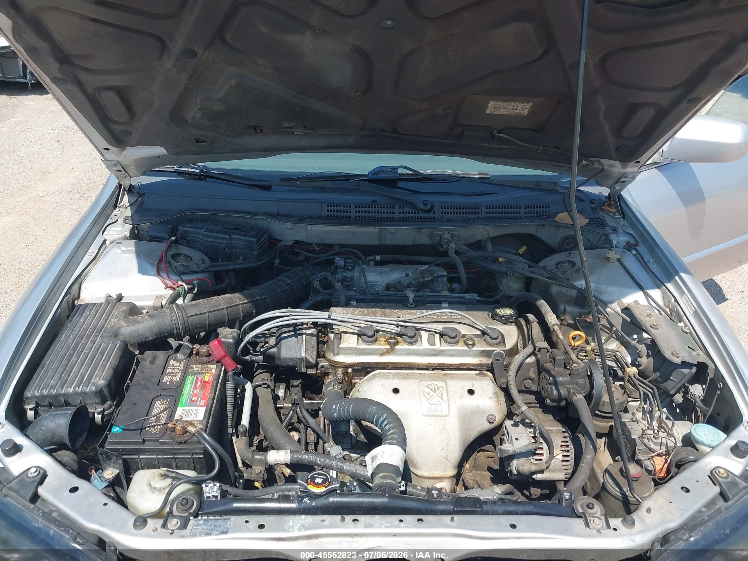 2002 Honda Accord 2.3 Ex Silver vin: JHMCG56662C031092