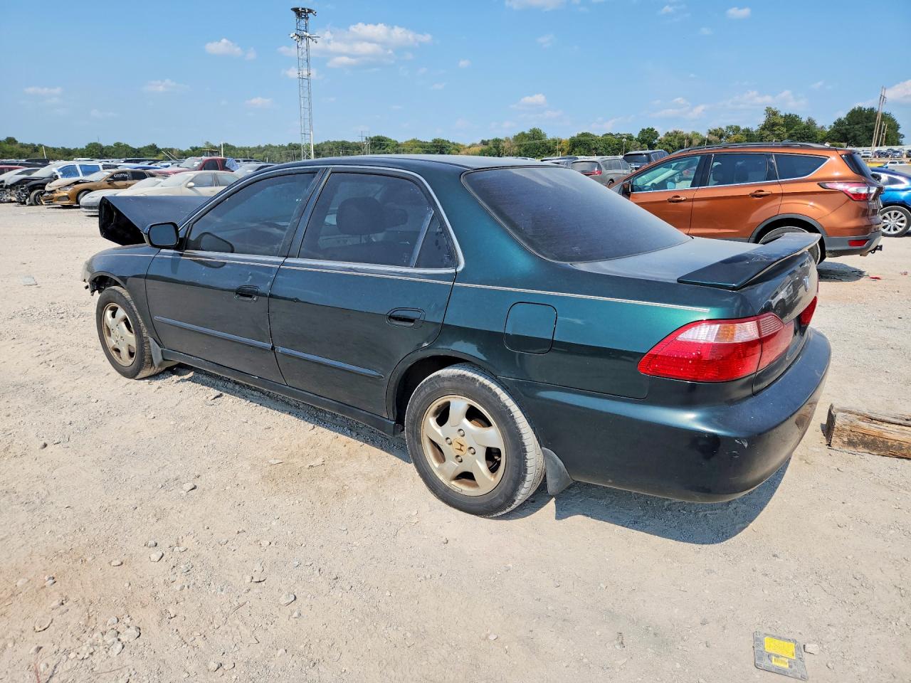 2000 Honda Accord Ex Green vin: JHMCG5666YC039752