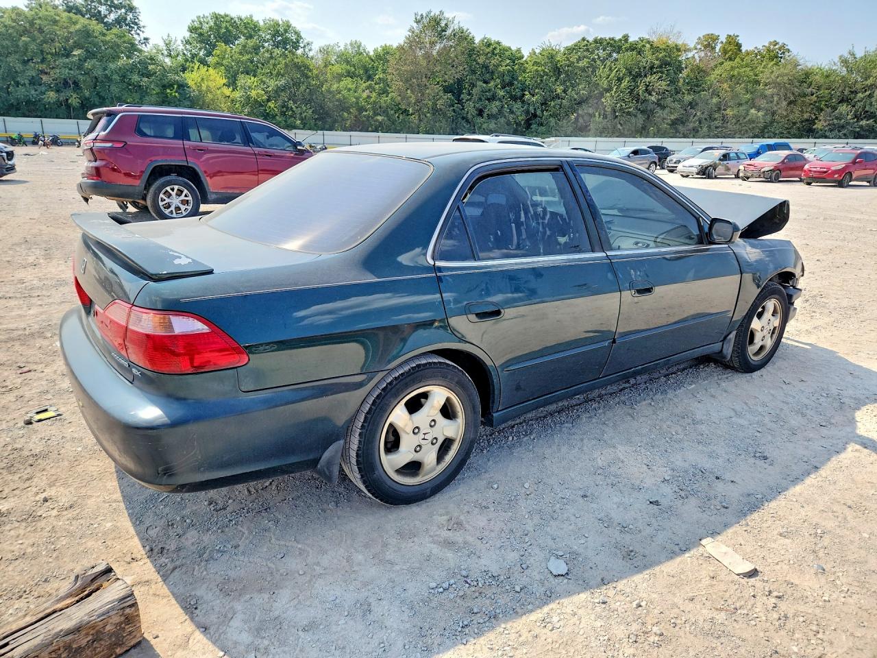 2000 Honda Accord Ex Green vin: JHMCG5666YC039752