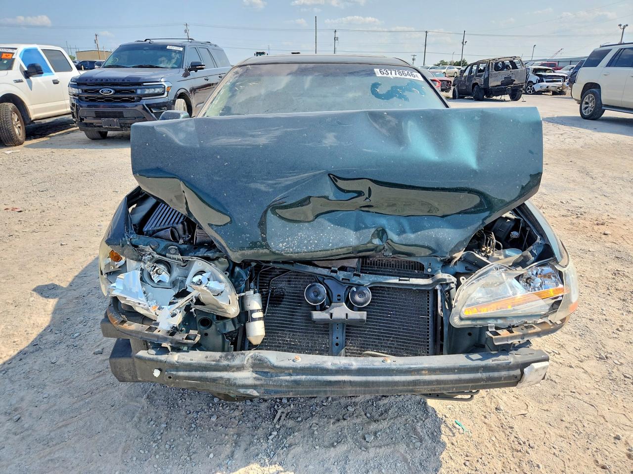 2000 Honda Accord Ex Green vin: JHMCG5666YC039752