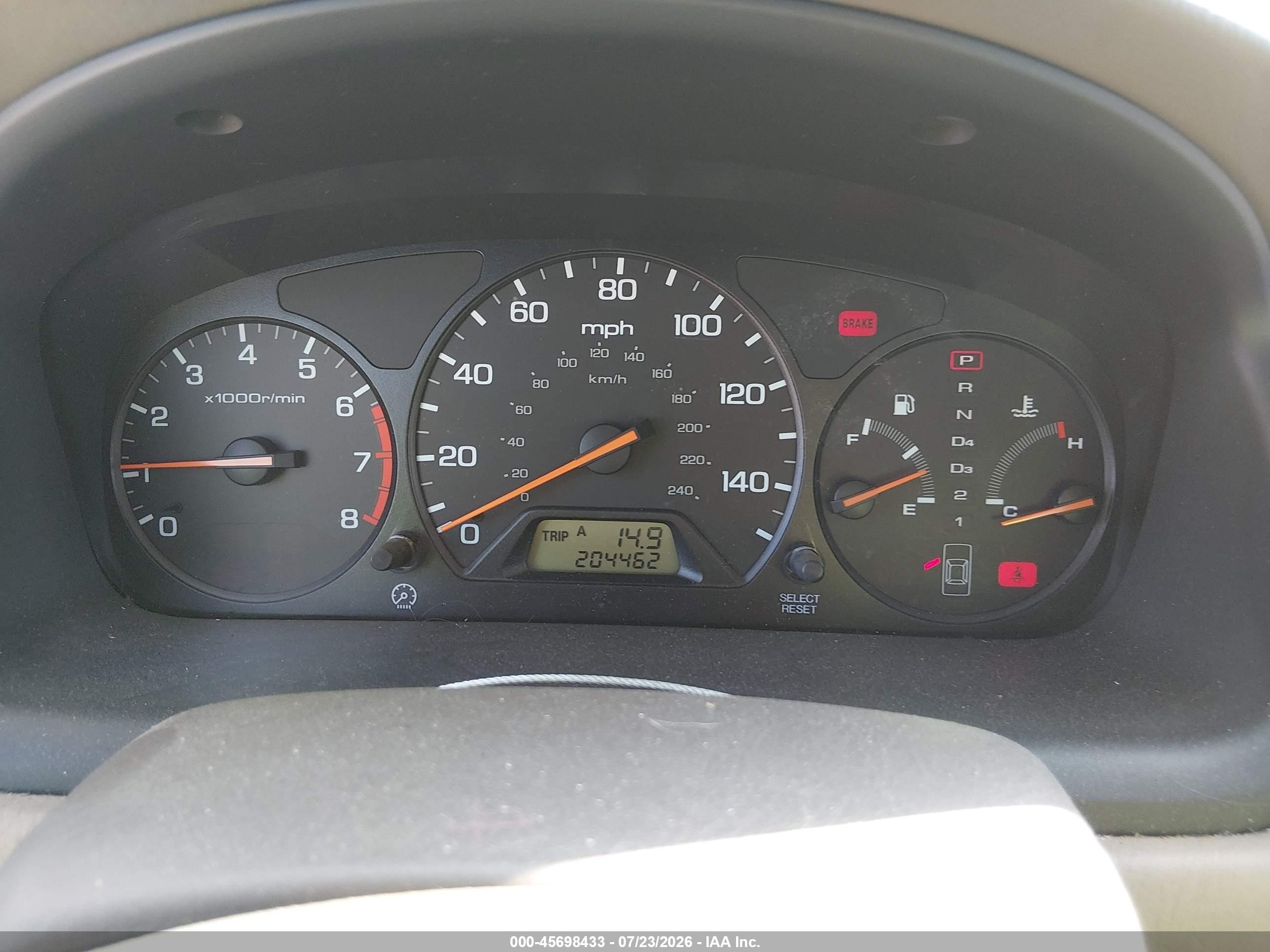 2002 Honda Accord 2.3 Ex White vin: JHMCG56682C017064