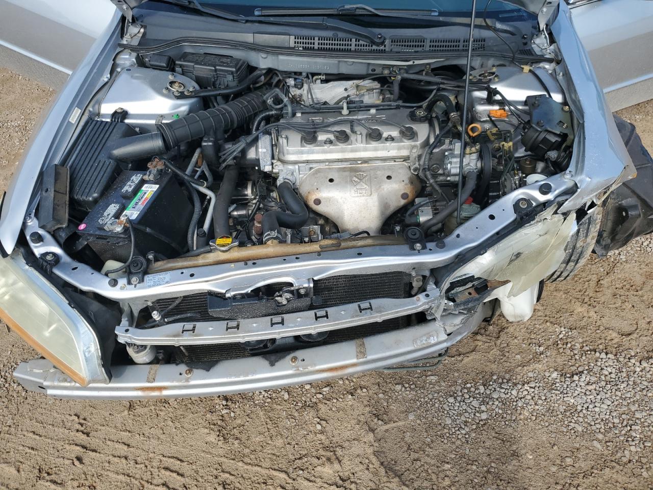 2001 Honda Accord Ex Серебряный vin: JHMCG56691C020053
