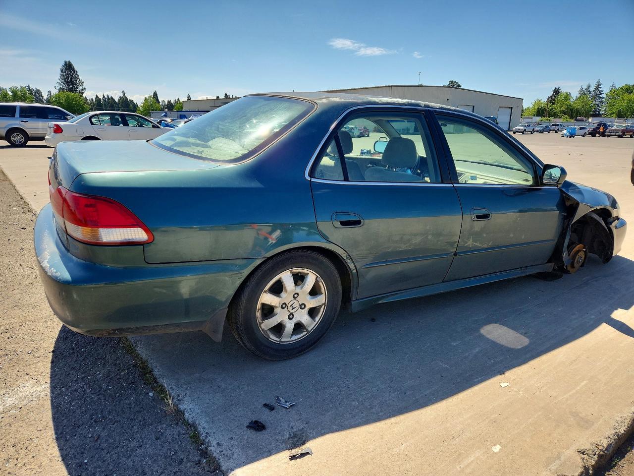 2002 Hond Accord Green vin: JHMCG566X2C030785