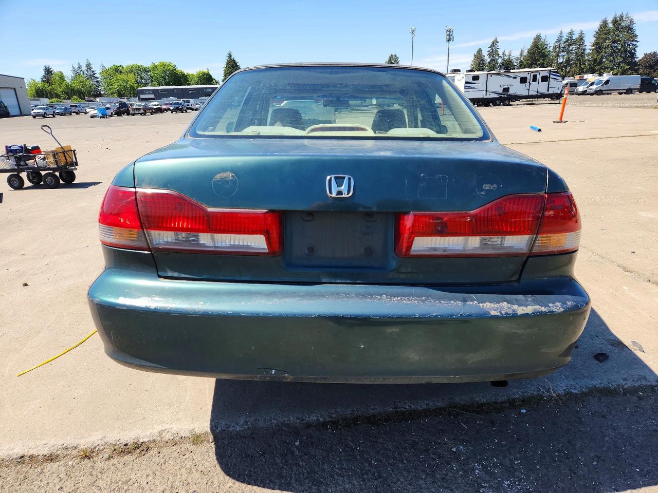 2002 Hond Accord Green vin: JHMCG566X2C030785