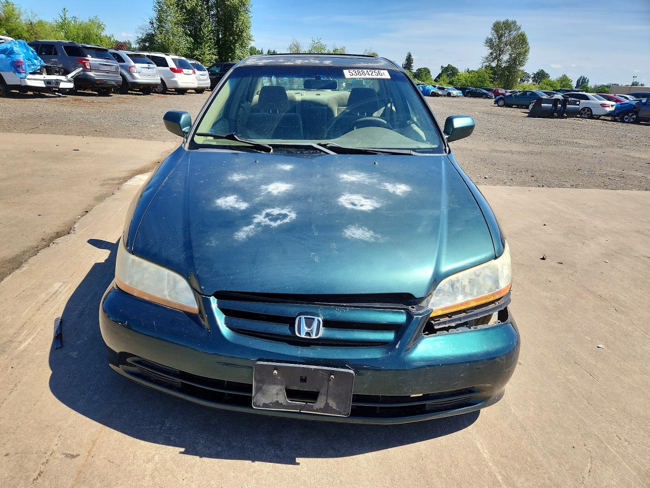 2002 Hond Accord Green vin: JHMCG566X2C030785