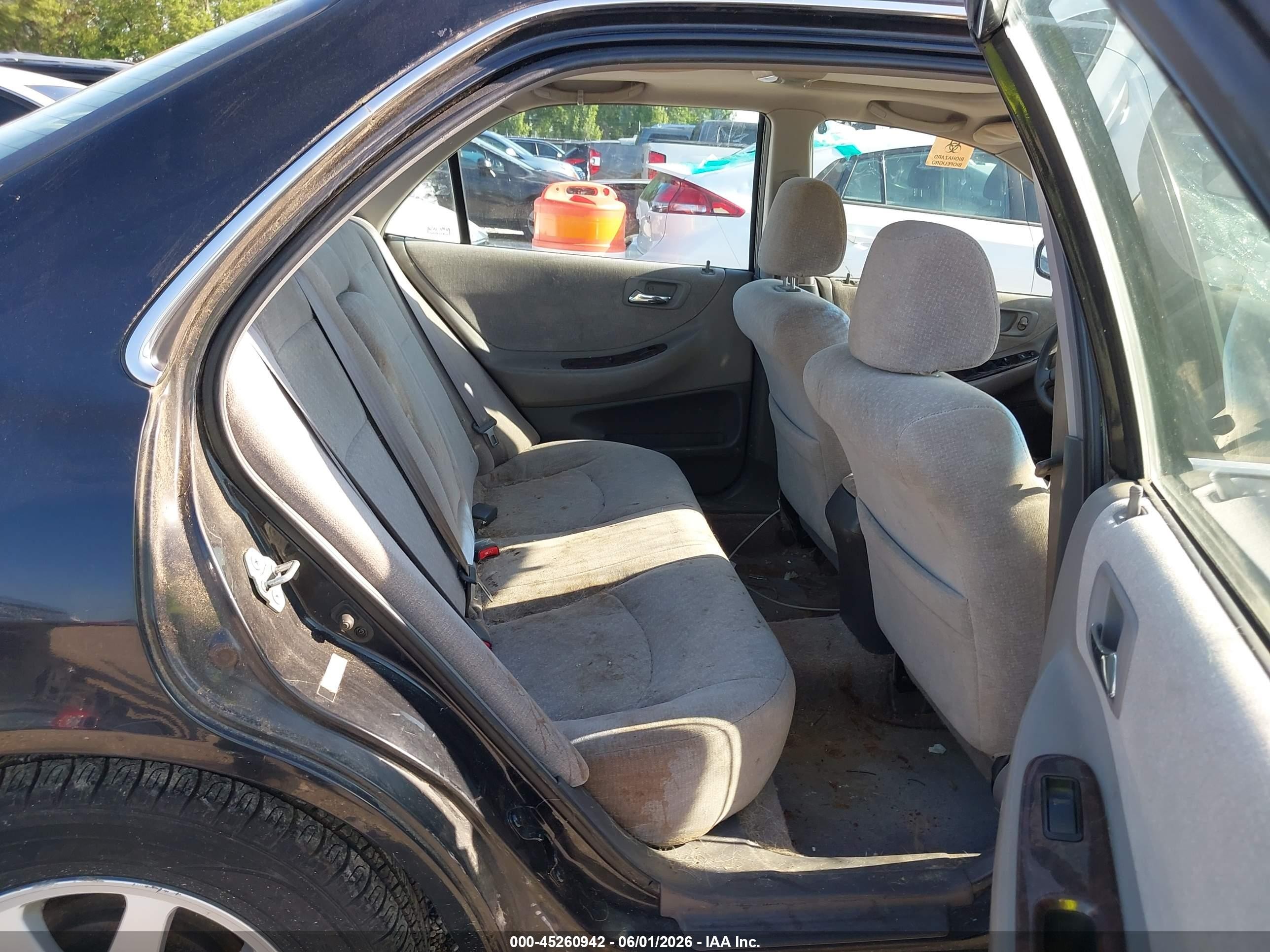 2002 Honda Accord 2.3 Se Black vin: JHMCG56702C032568