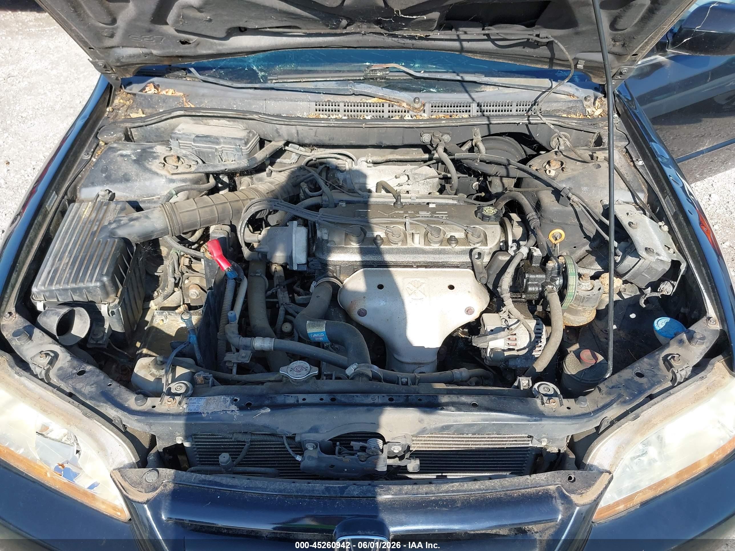 2002 Honda Accord 2.3 Se Black vin: JHMCG56702C032568