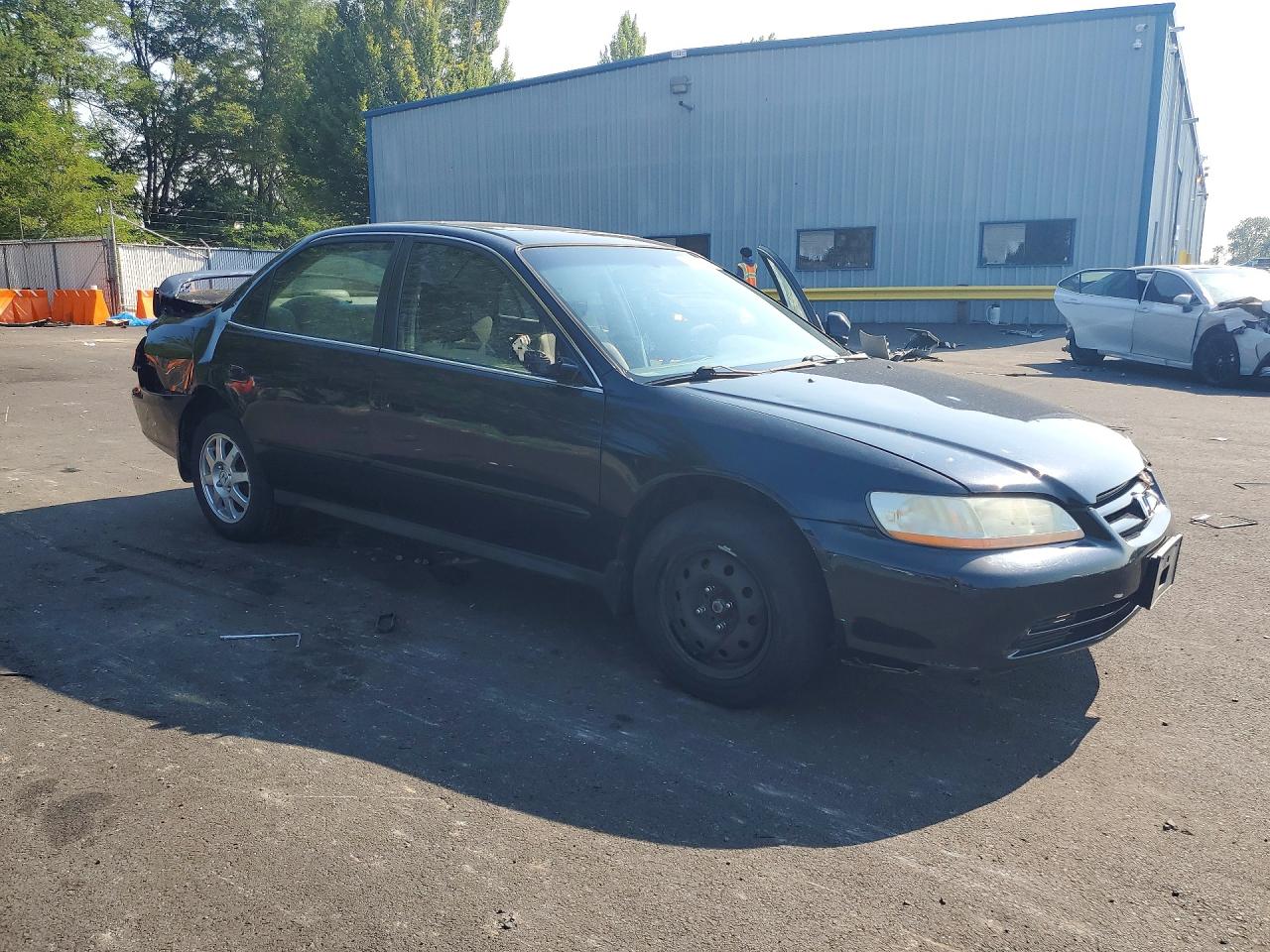 2002 Honda Accord Se Black vin: JHMCG56722C031583
