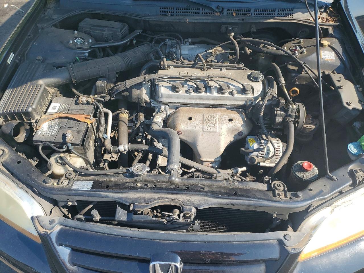 2002 Honda Accord Se Black vin: JHMCG56722C031583