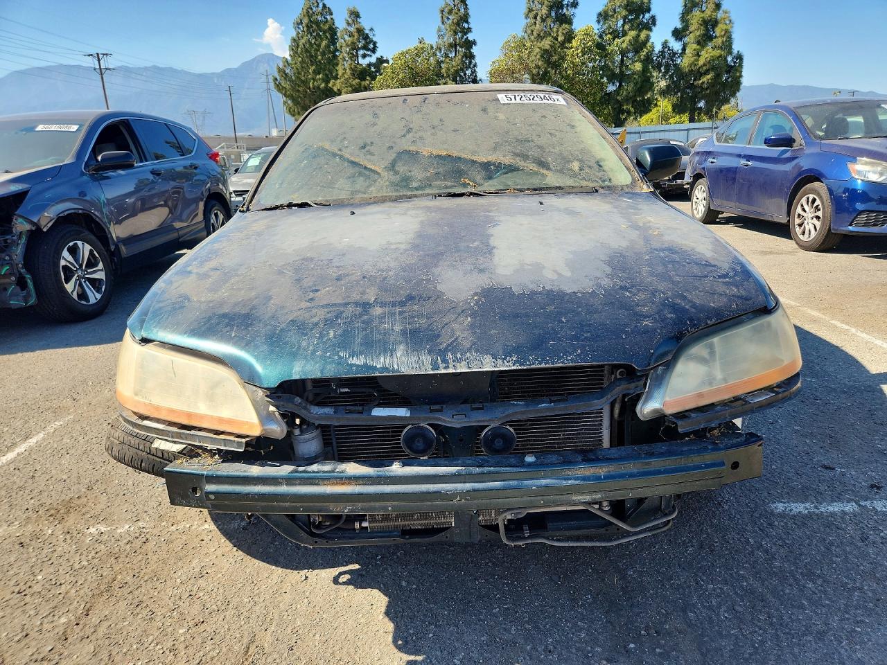 2000 Honda Accord Se Green vin: JHMCG5672YC013996